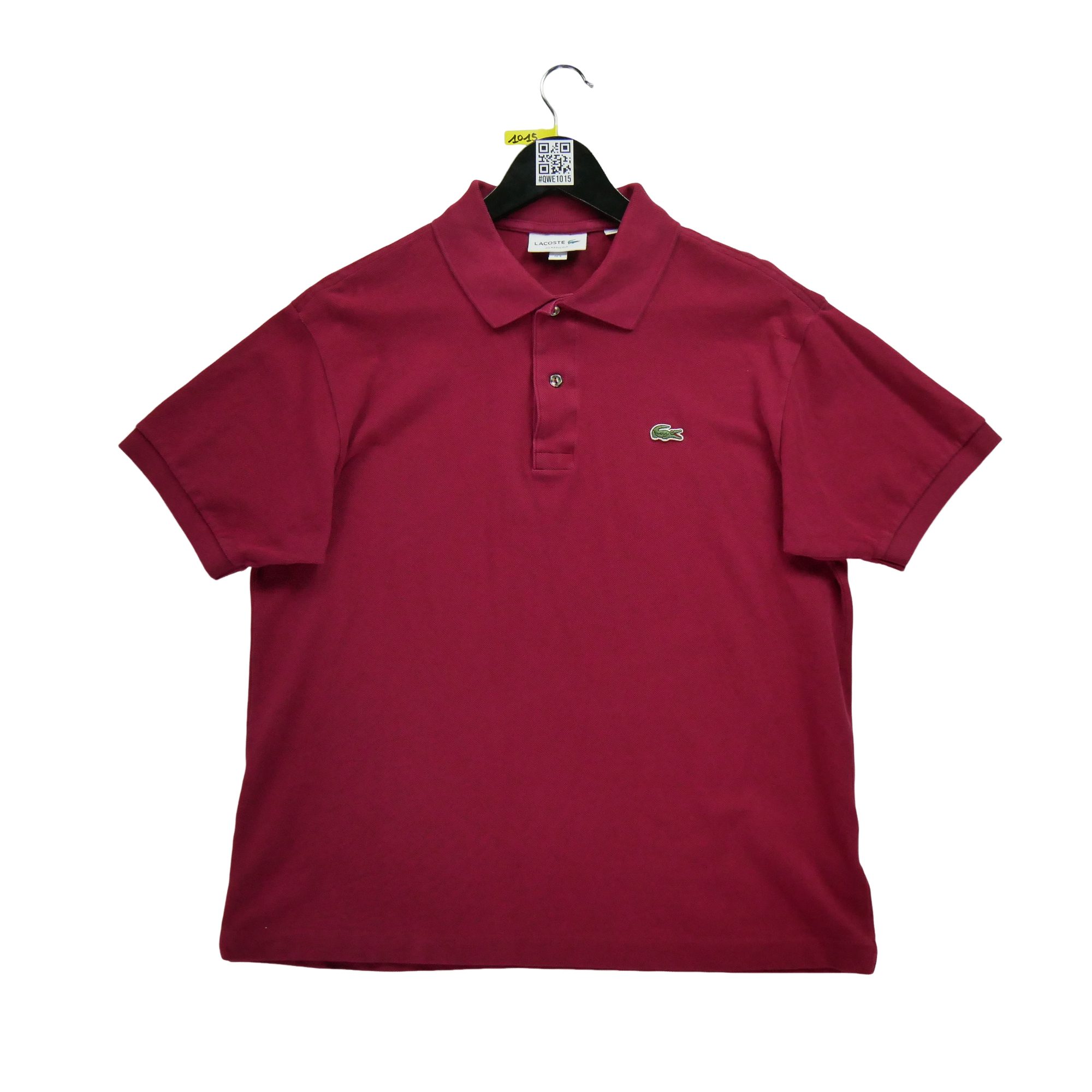 Polo manches courtes Homme  Rouge 2