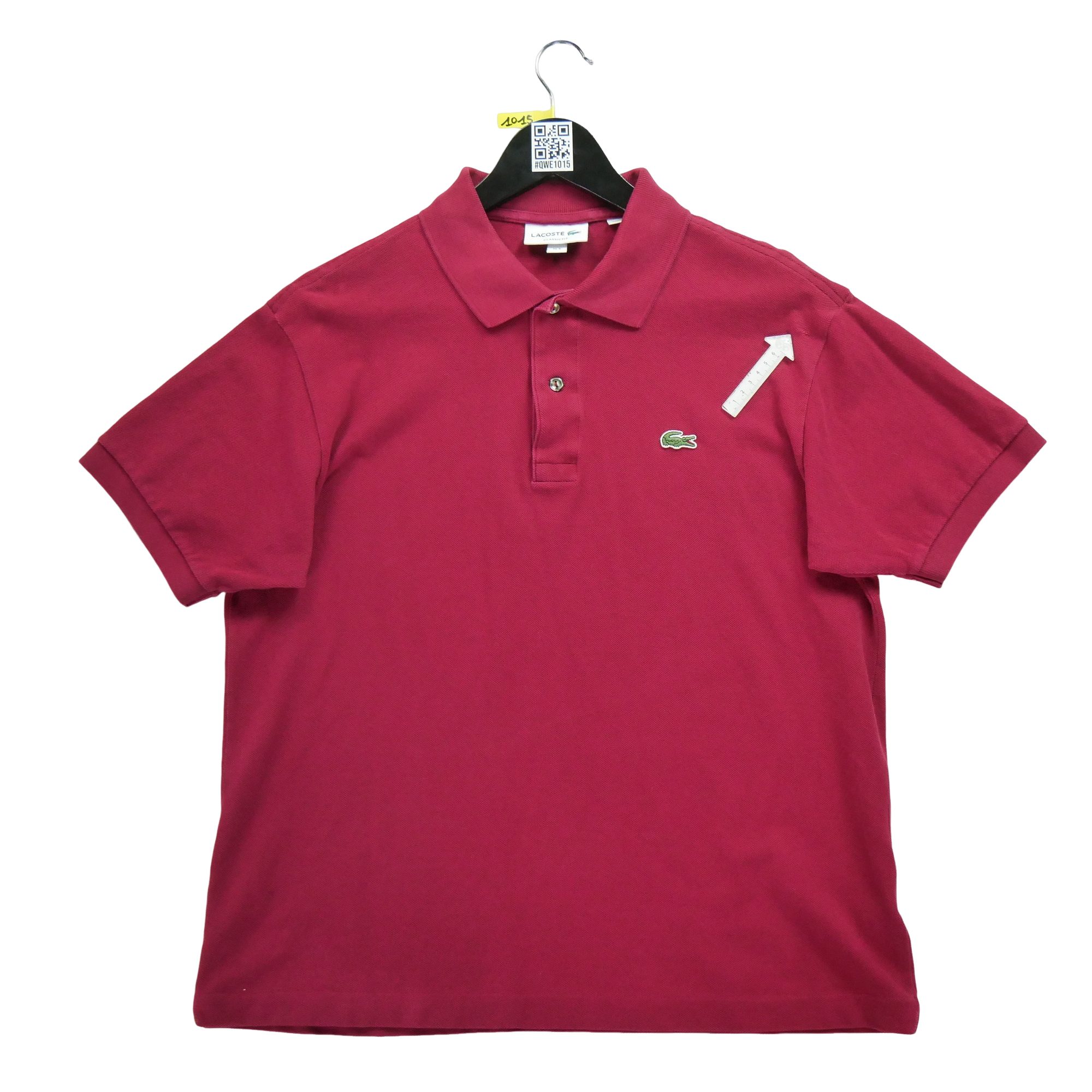Polo manches courtes Homme  Rouge 5