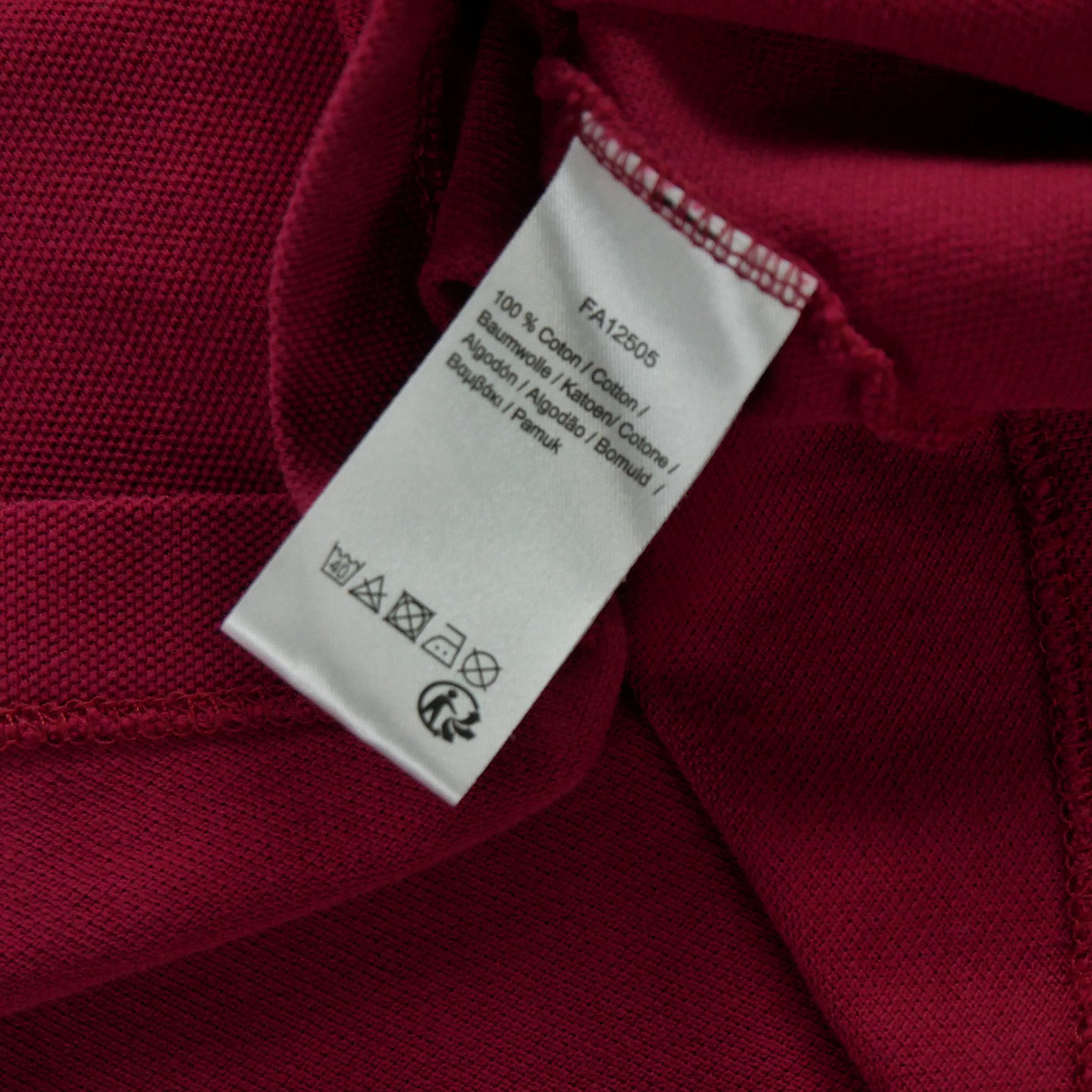 Polo manches courtes Homme  Rouge 8