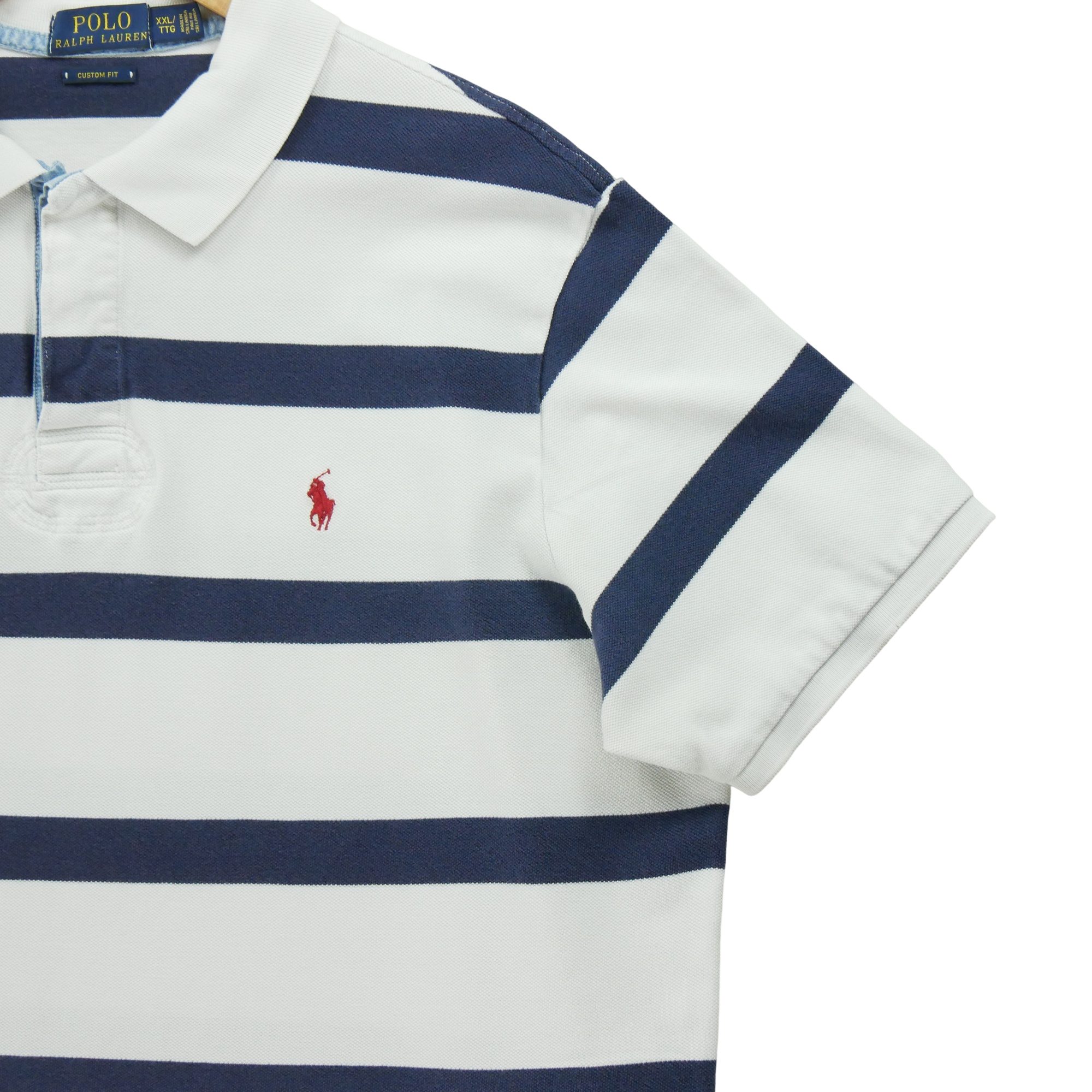 Polo manches courtes Homme  Blanc 4