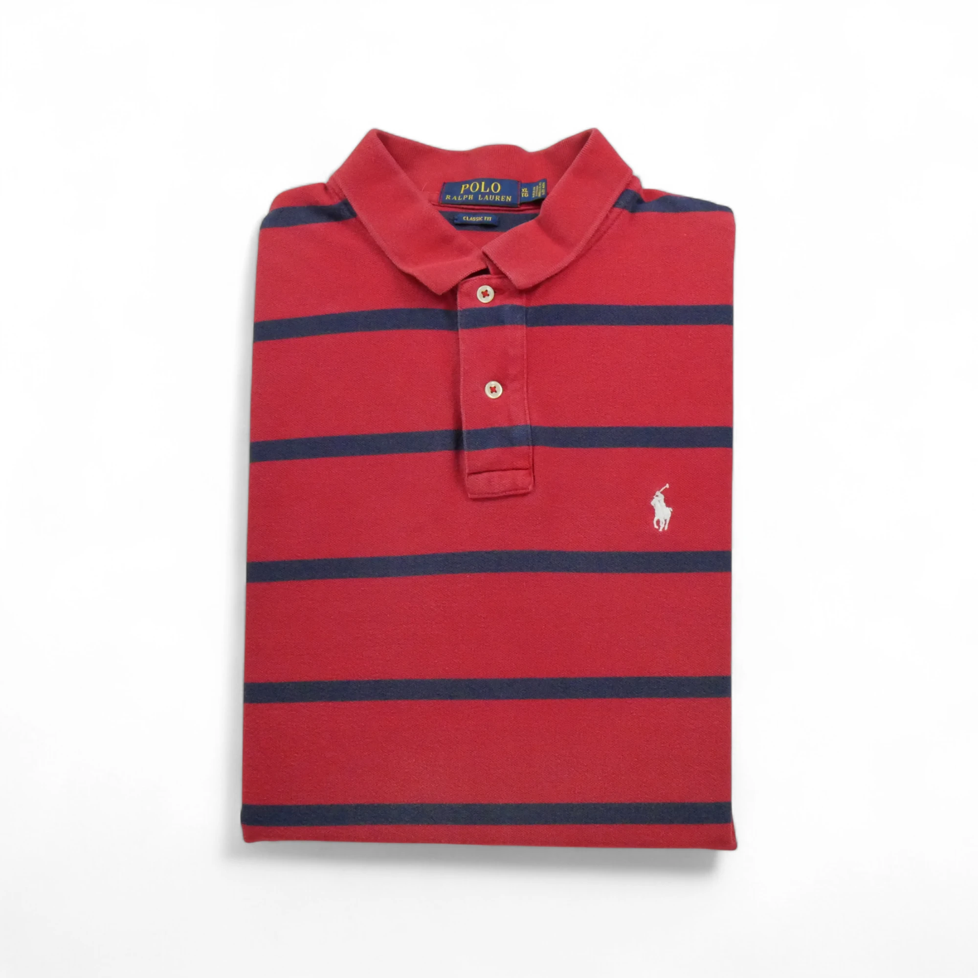 Polo manches courtes Homme  Rouge 1