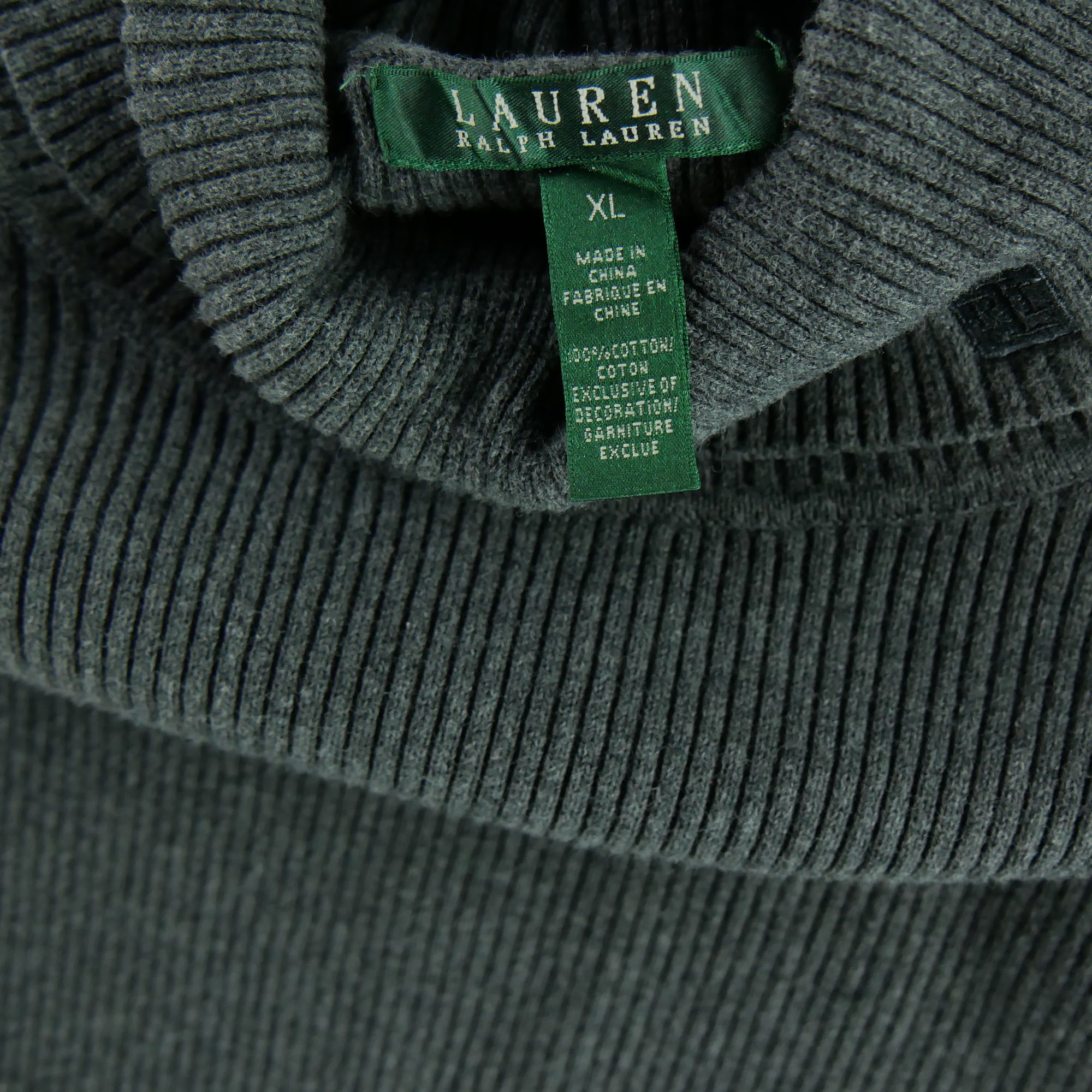 Pull Femme  col roulé Gris 5