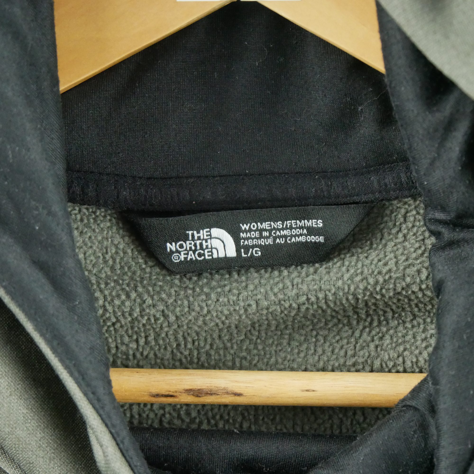 Sweat à capuche Femme  TNF Kaki 7
