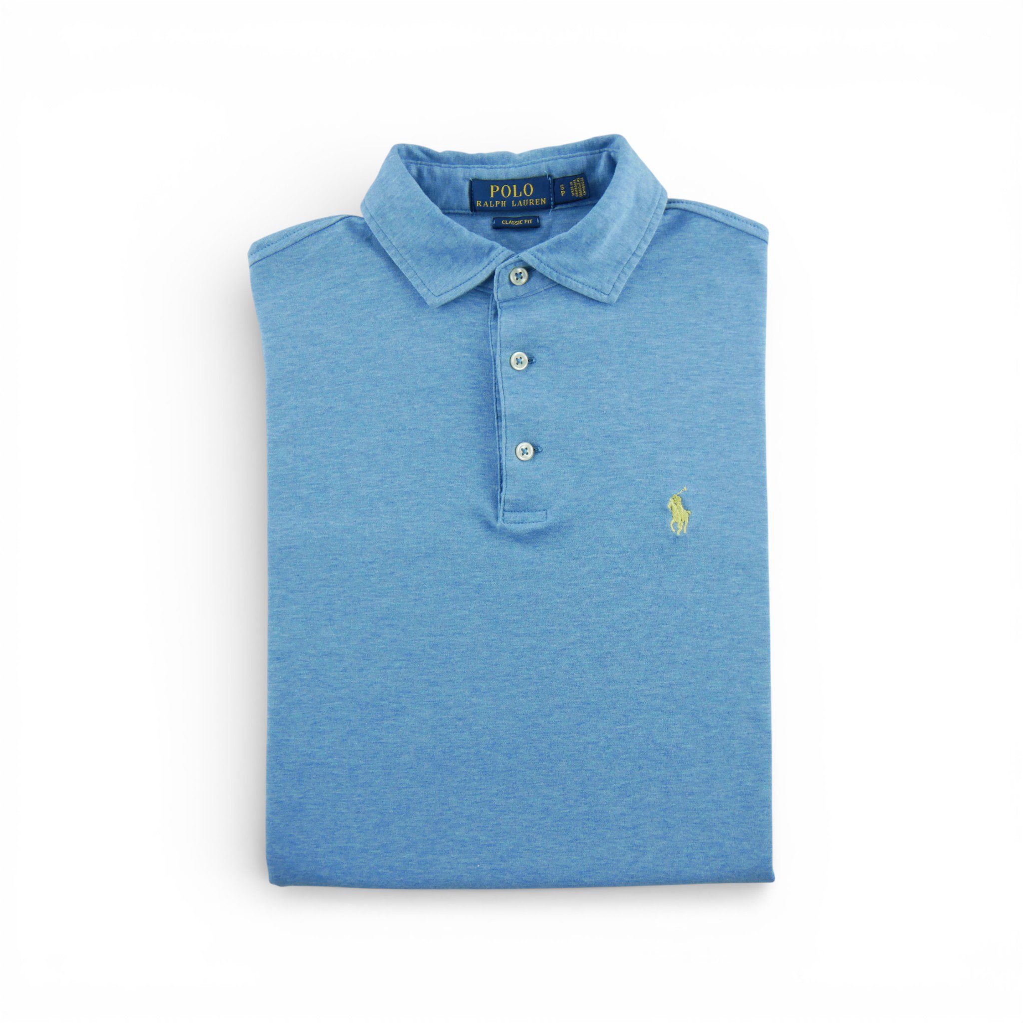 Polo manches courtes Homme  Bleu clair 1