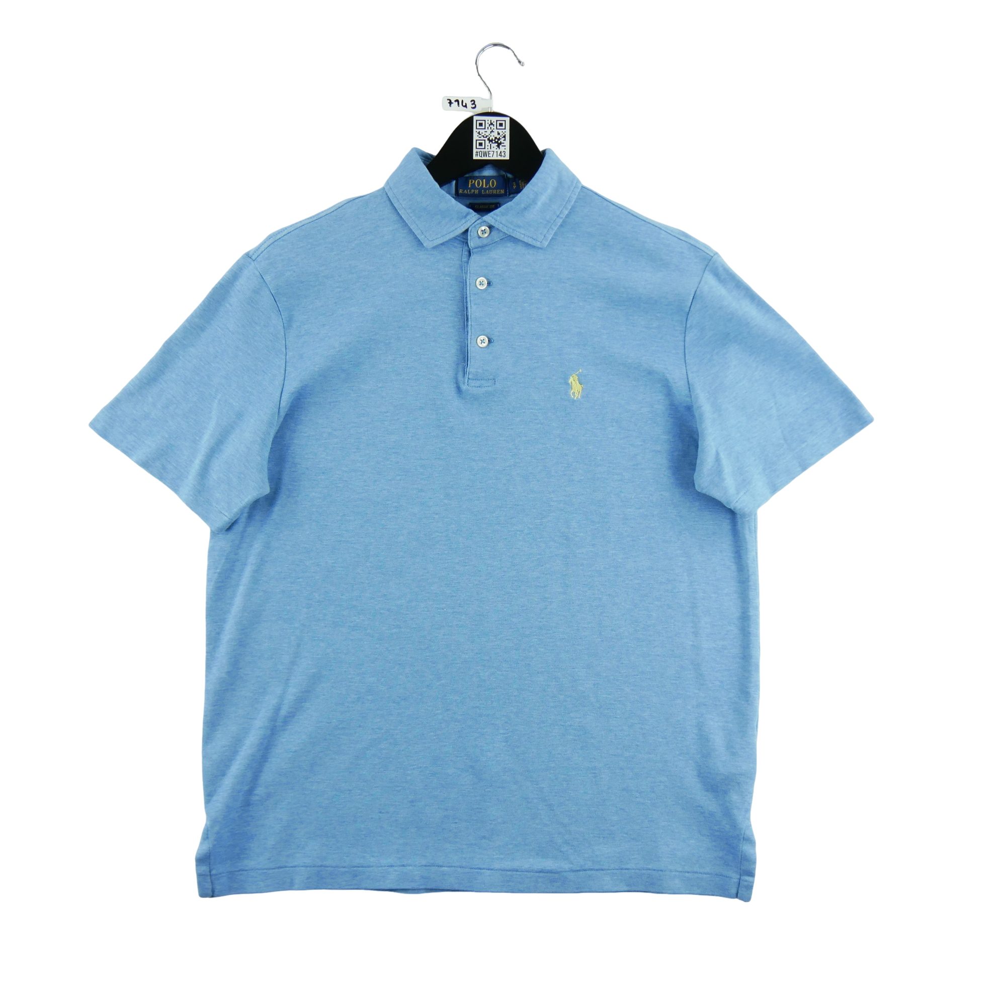 Polo manches courtes Homme  Bleu clair 2