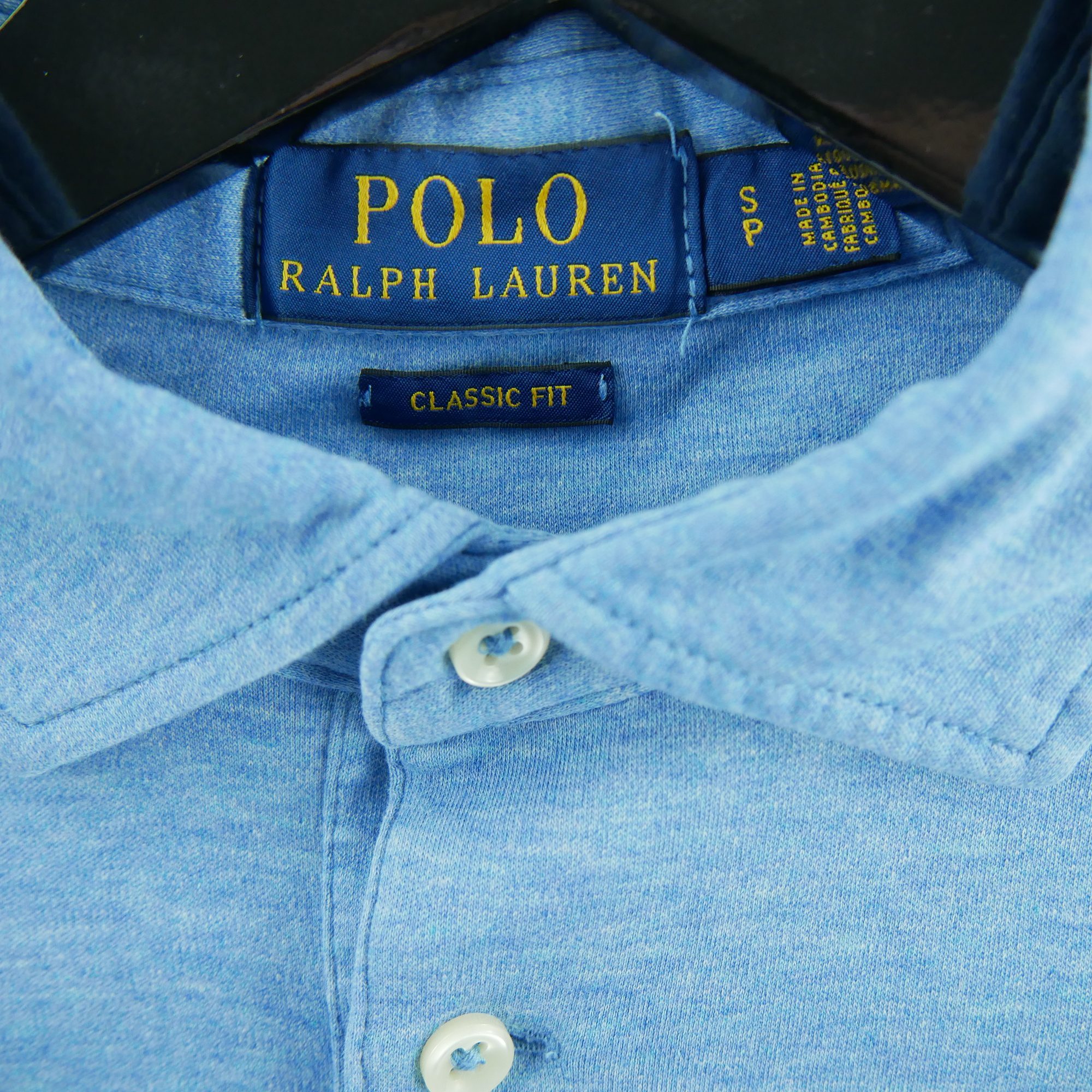 Polo manches courtes Homme  Bleu clair 6