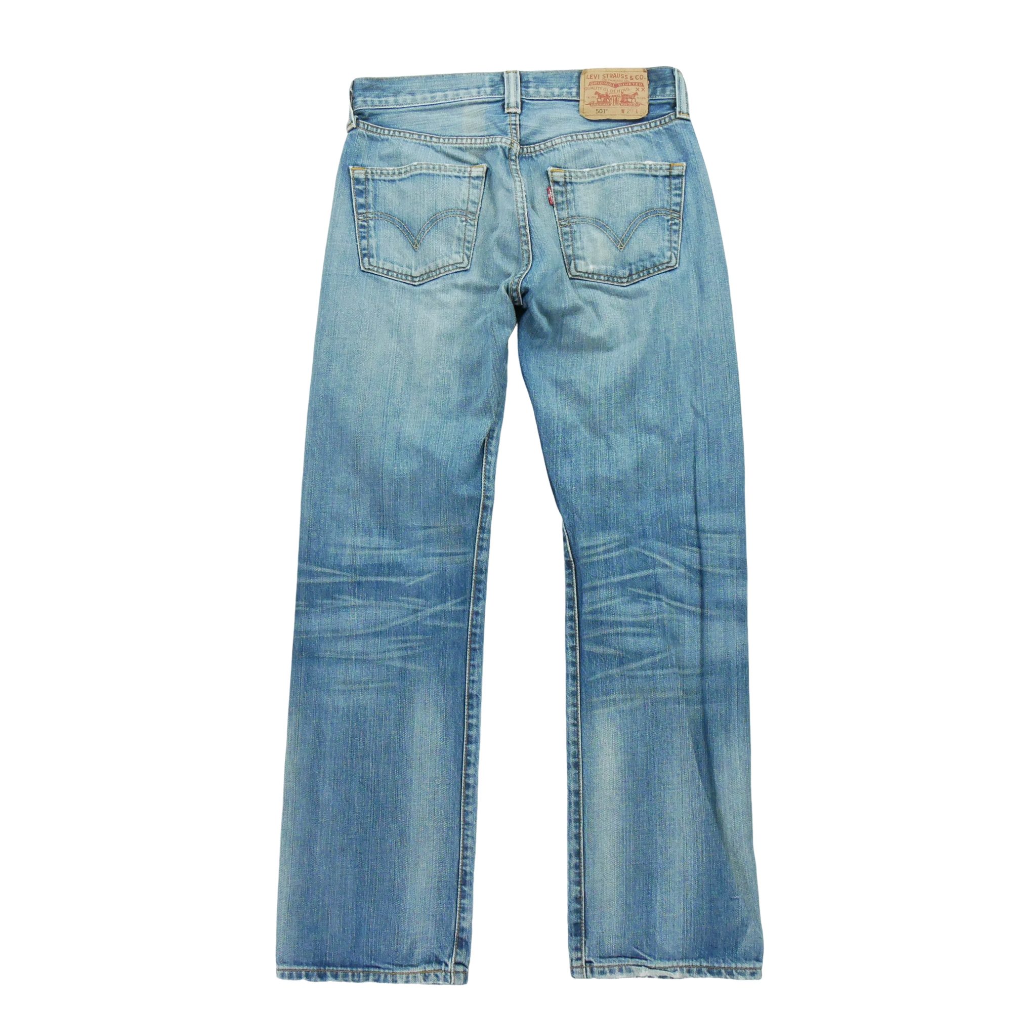 Jean Homme Levis 501 Bleu clair 2