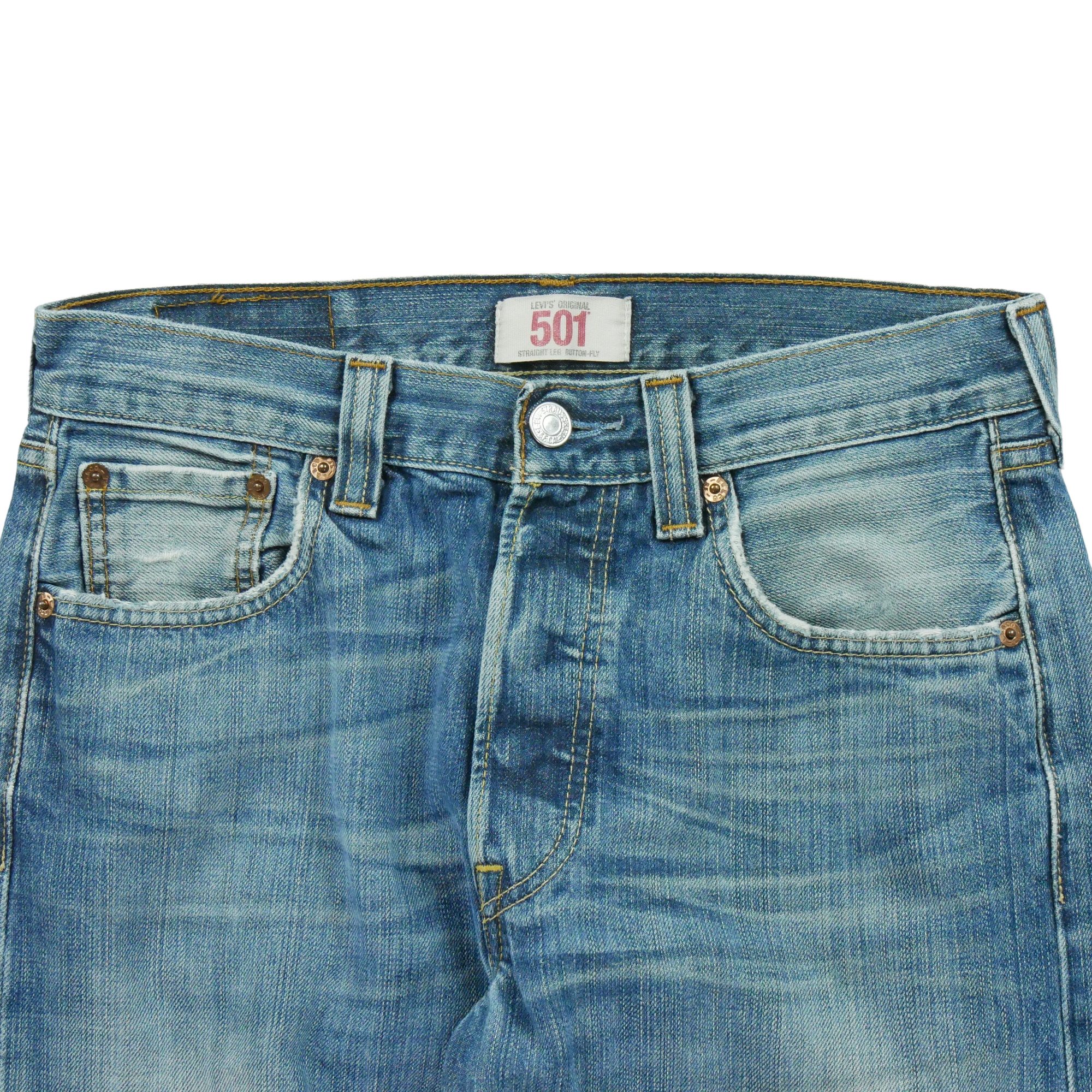 Jean Homme Levis 501 Bleu clair 3