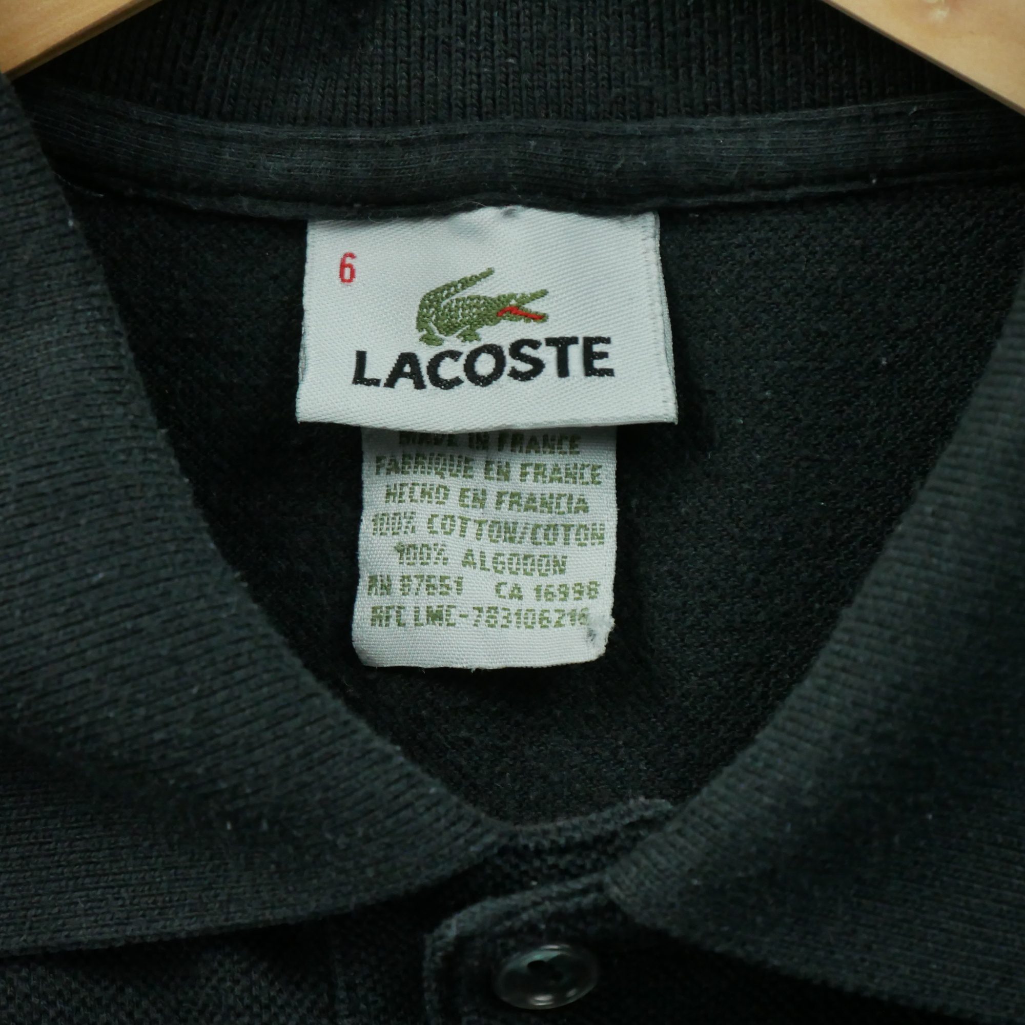 Polo manches courtes Homme  Noir 5