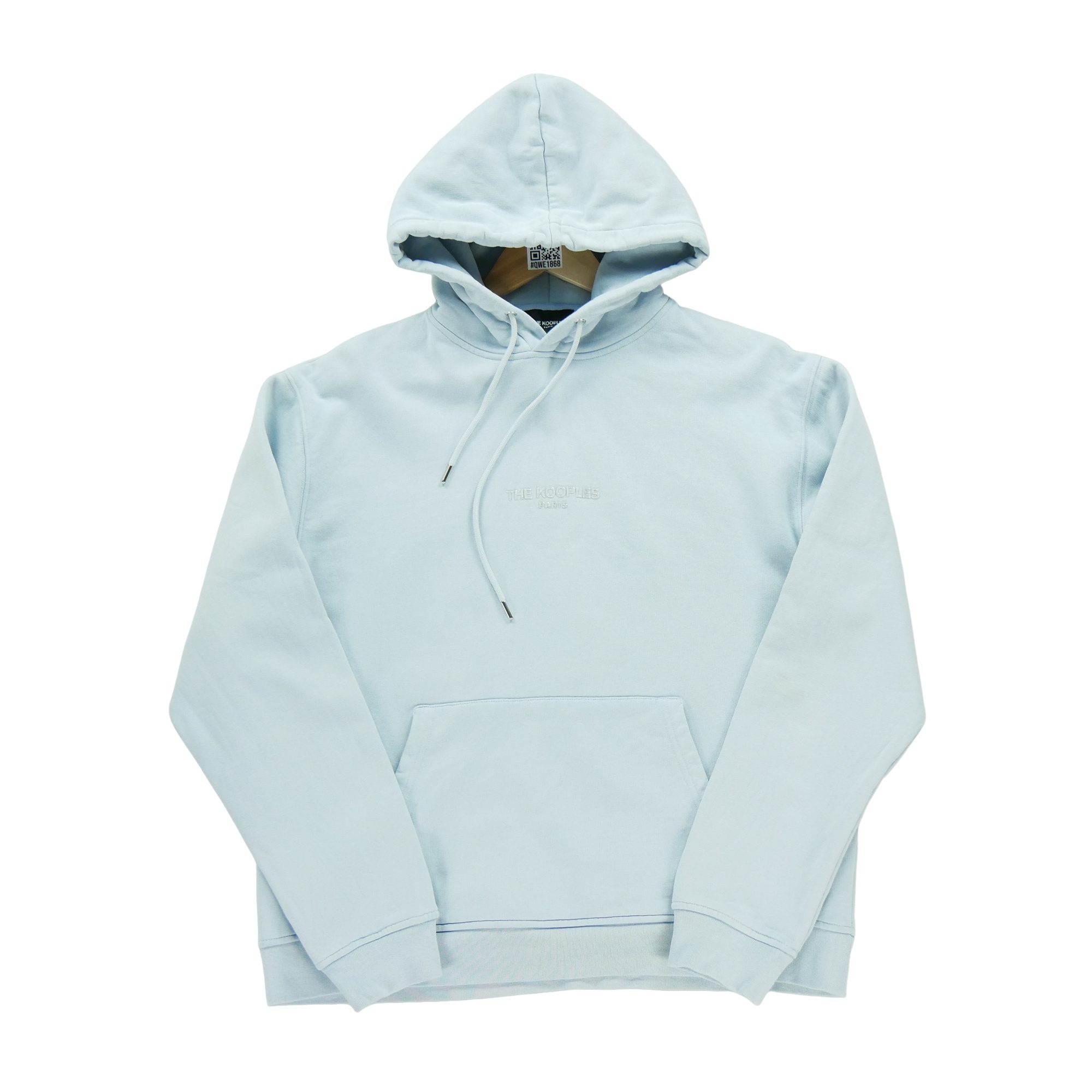 Sweat à capuche Homme  Bleu clair 1