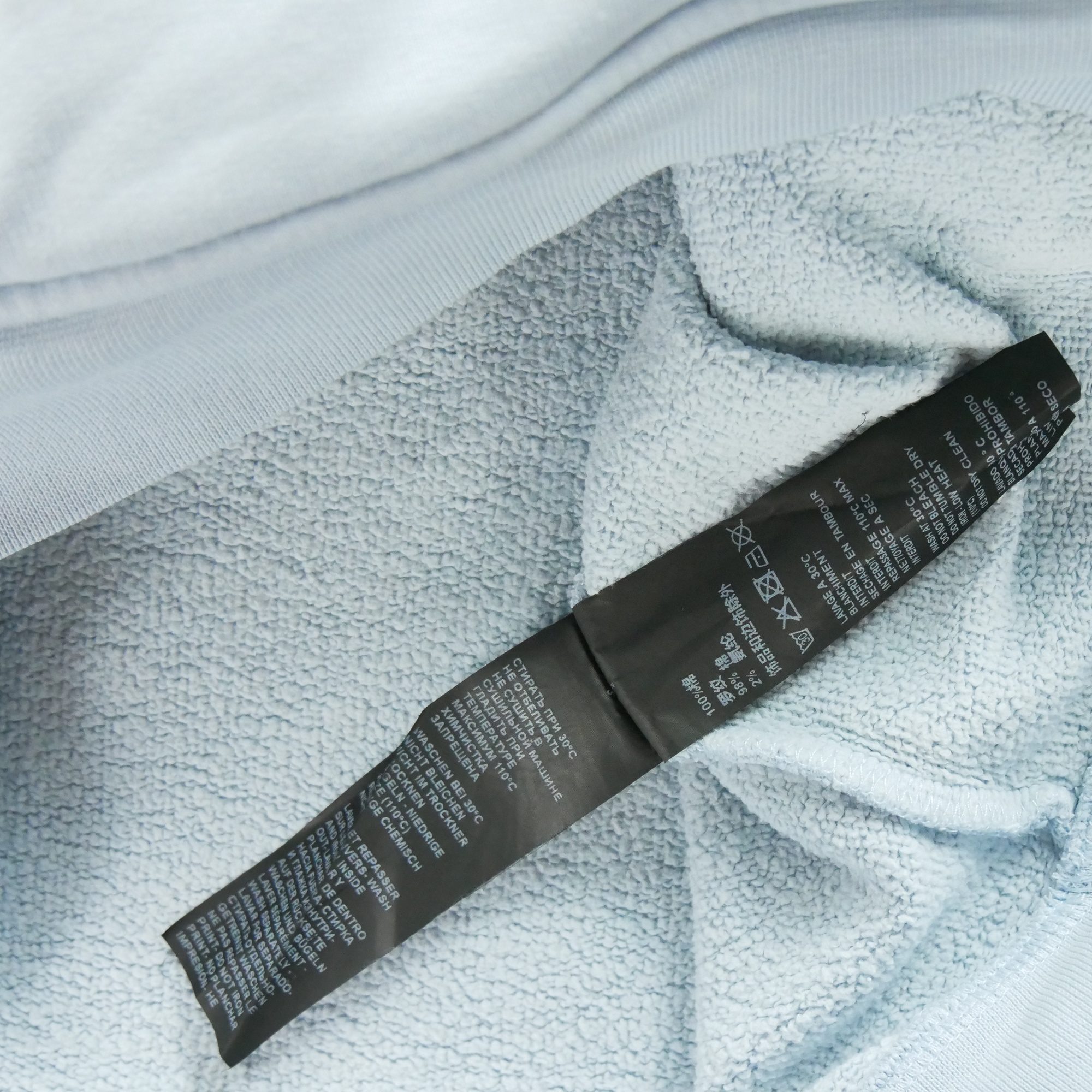 Sweat à capuche Homme  Bleu clair 13