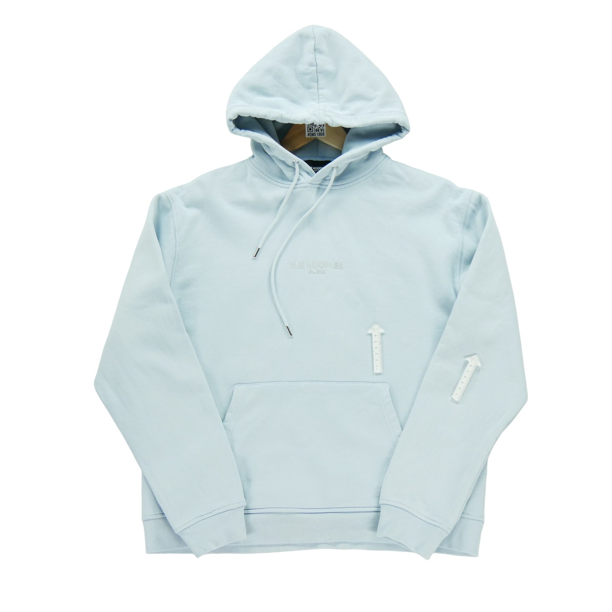 Sweat à capuche Homme  Bleu clair 5