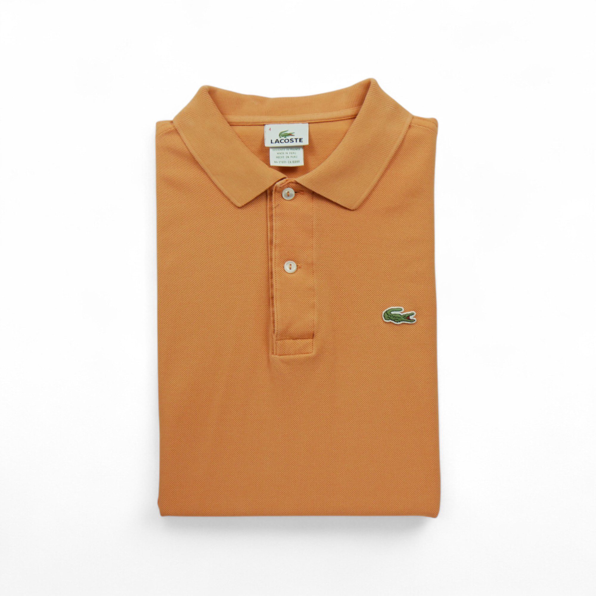 Polo manches courtes Homme  Orange 1