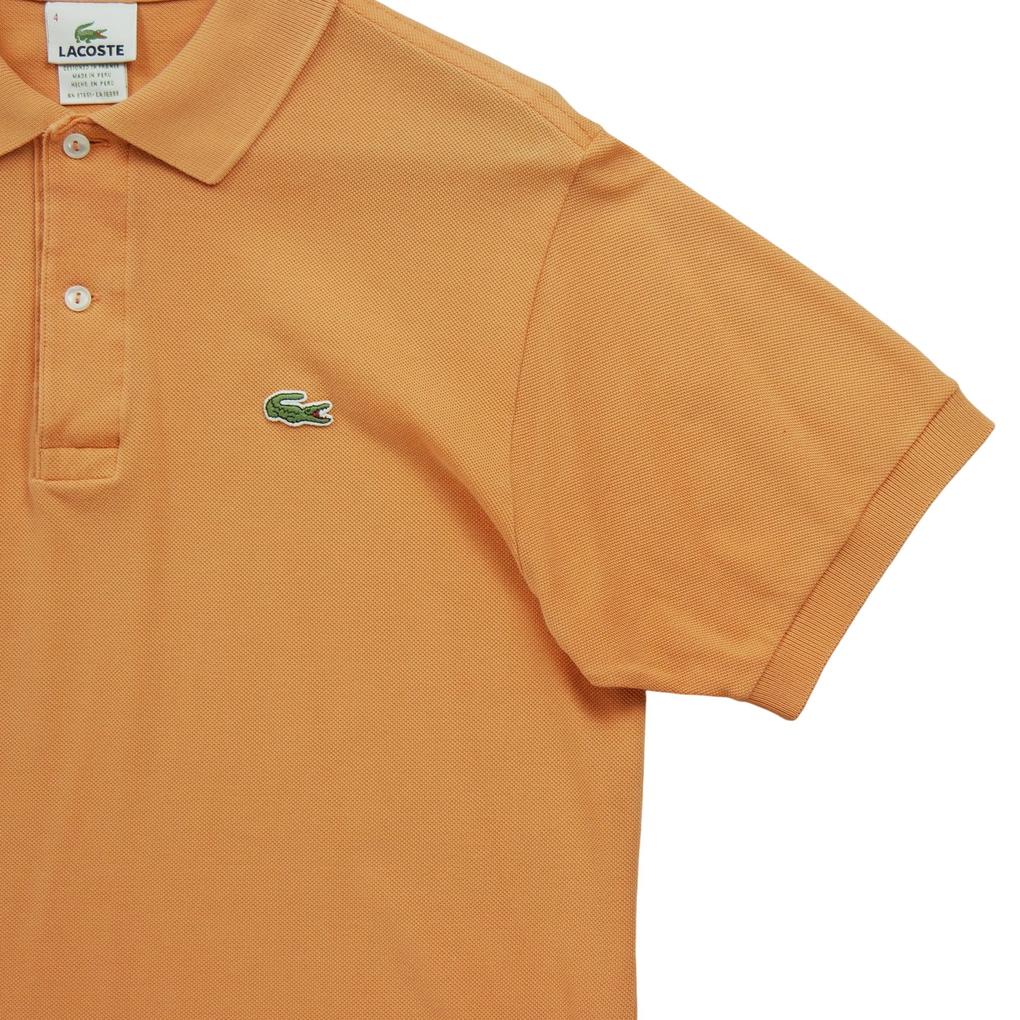 Polo manches courtes Homme  Orange 4