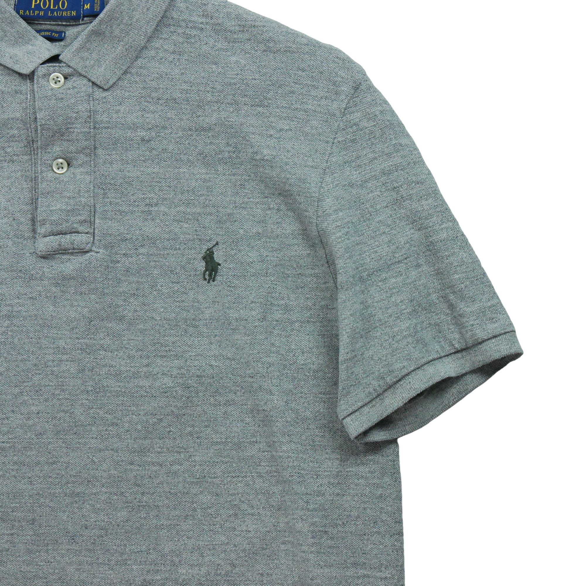Polo manches courtes Homme  Gris 4