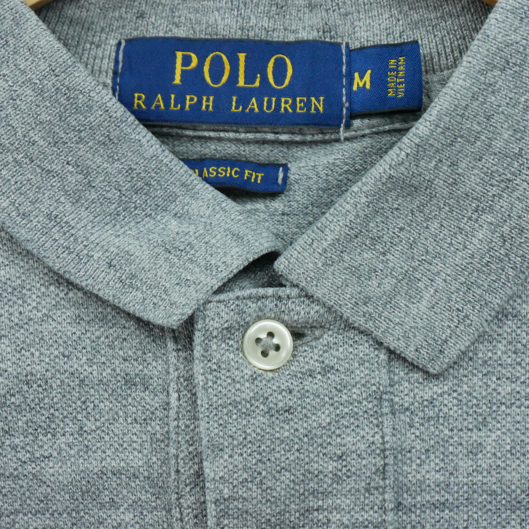 Polo manches courtes Homme  Gris 5