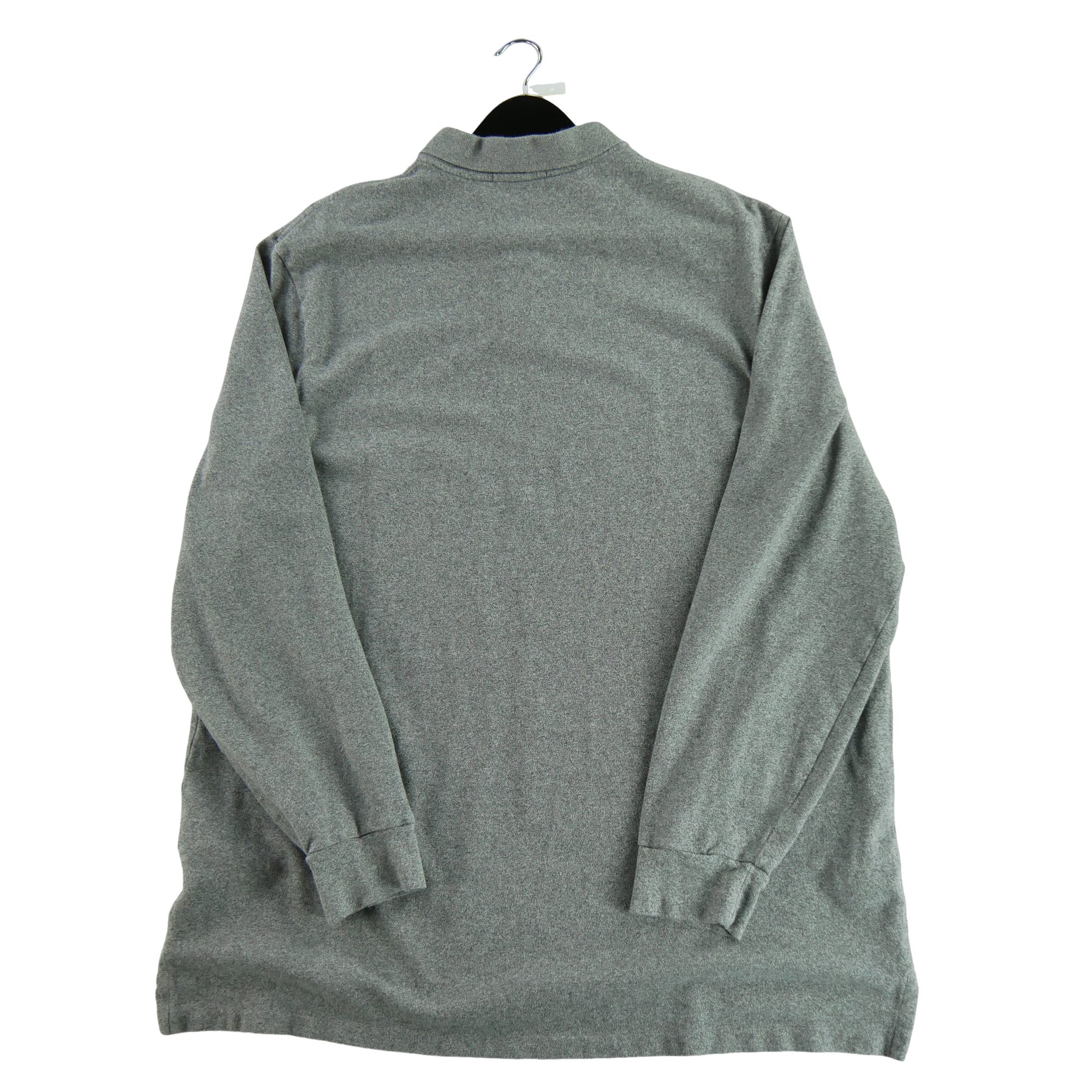 Polo manches longues Homme  Gris 2