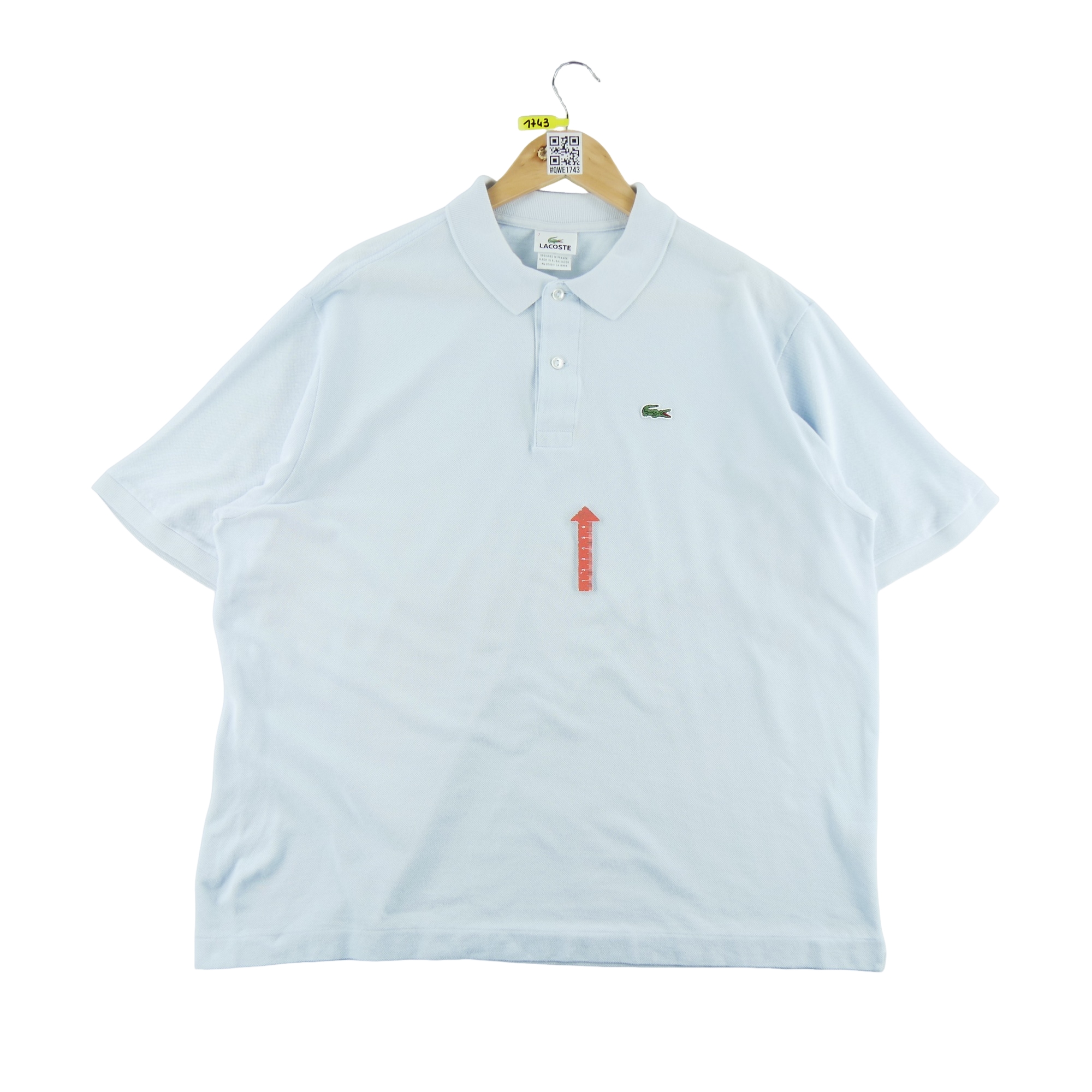 Polo manches courtes Homme  Bleu clair 6