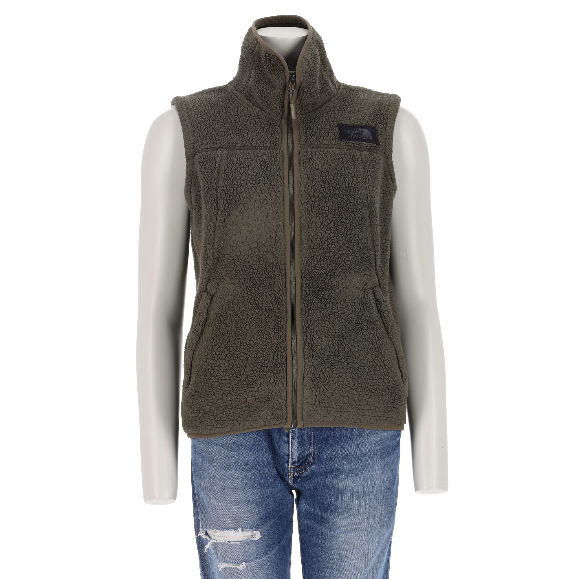 Veste polaire Femme TNF Kaki - Très bon état