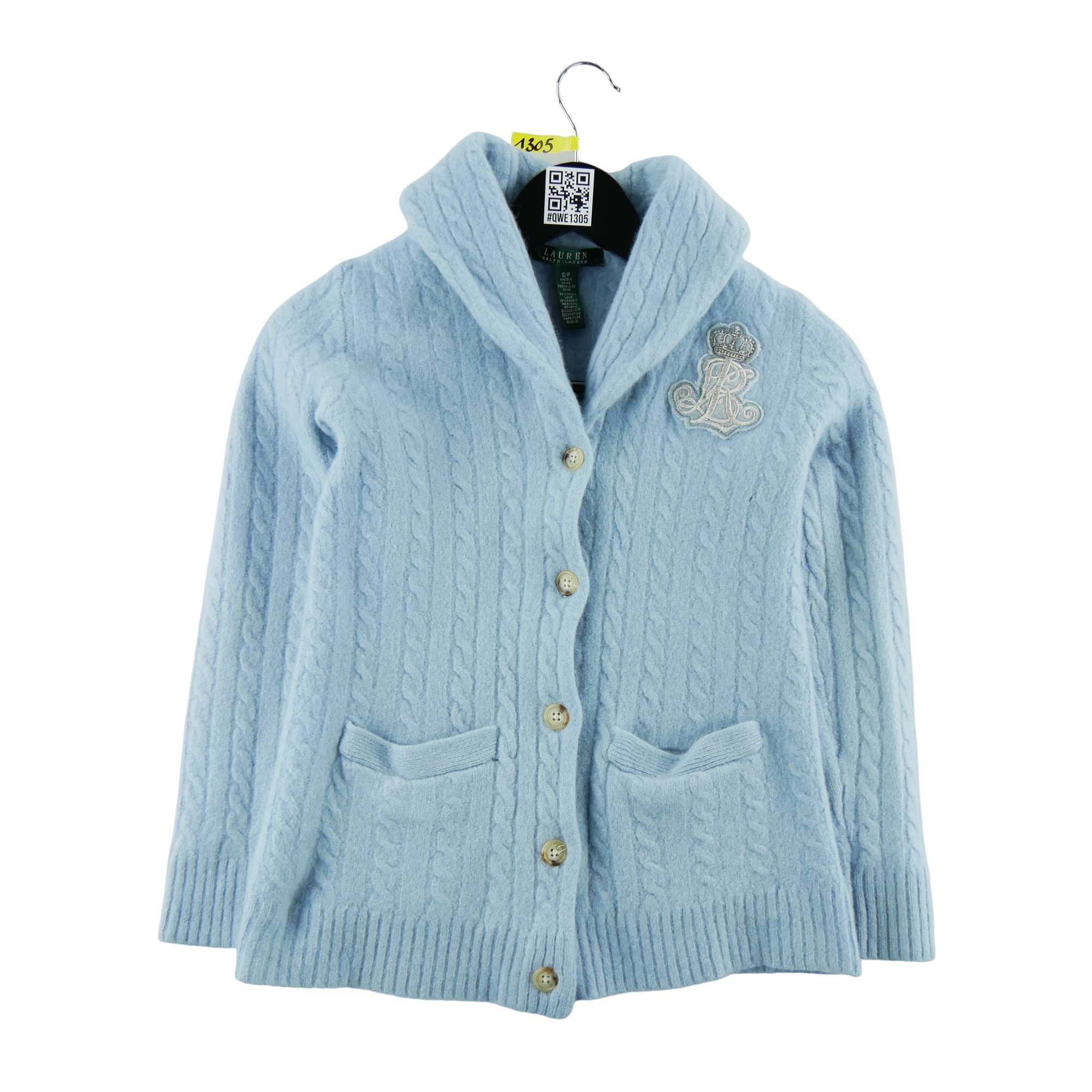 Gilet Femme en laine Bleu clair 2