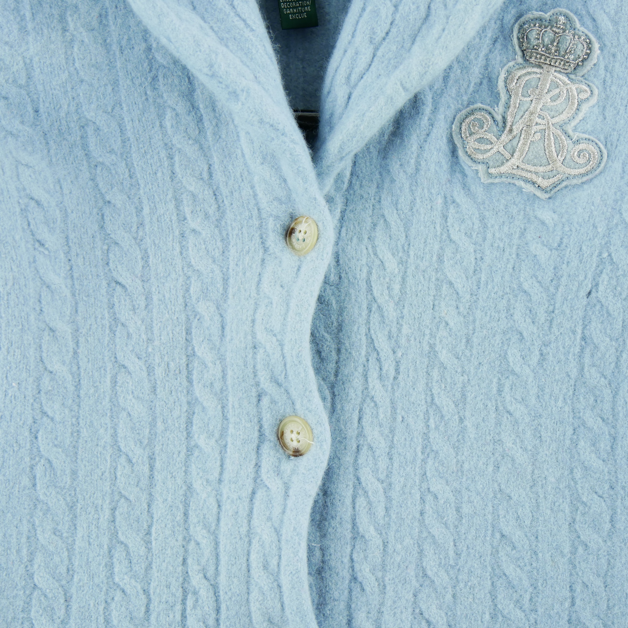 Gilet Femme en laine Bleu clair 4