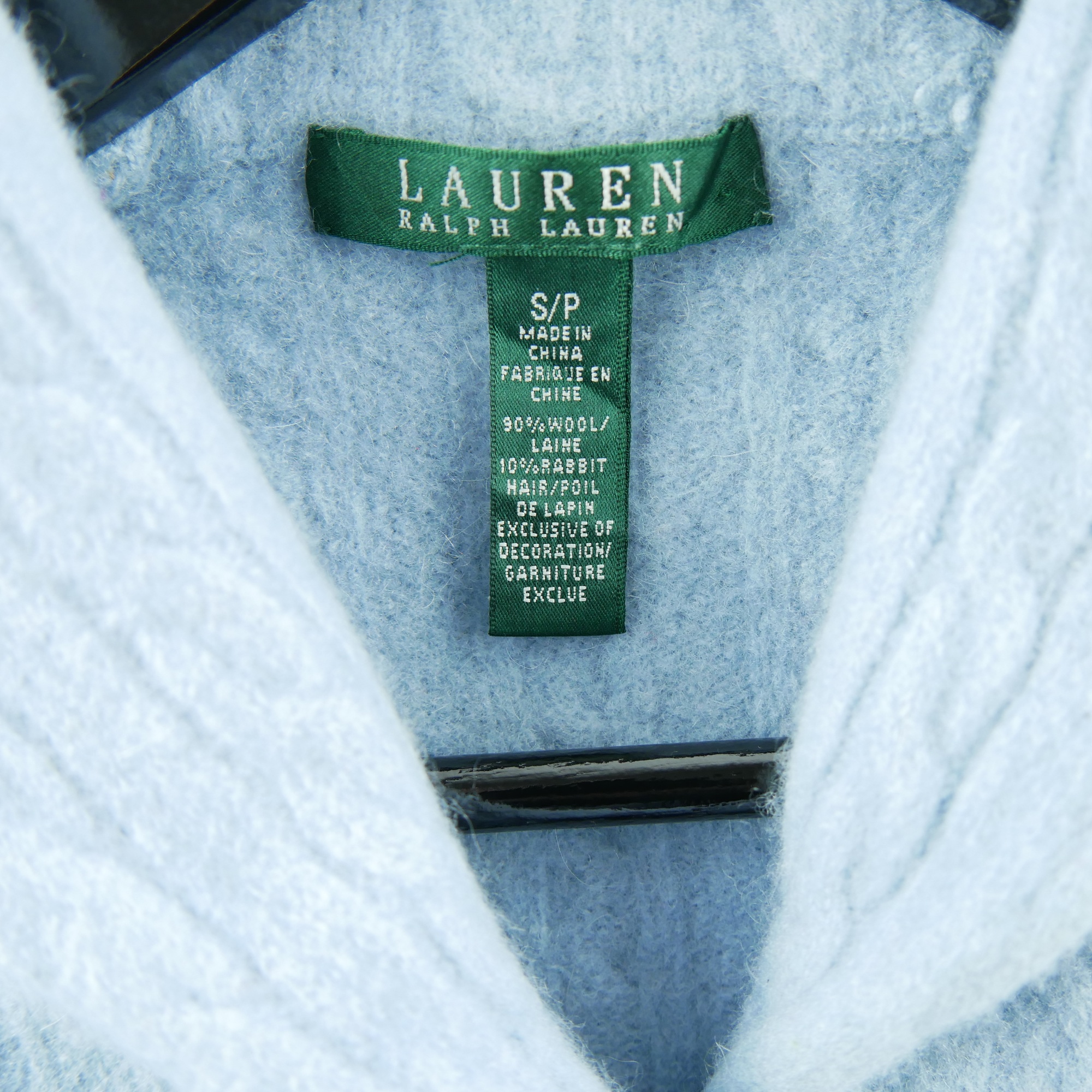 Gilet Femme en laine Bleu clair 8
