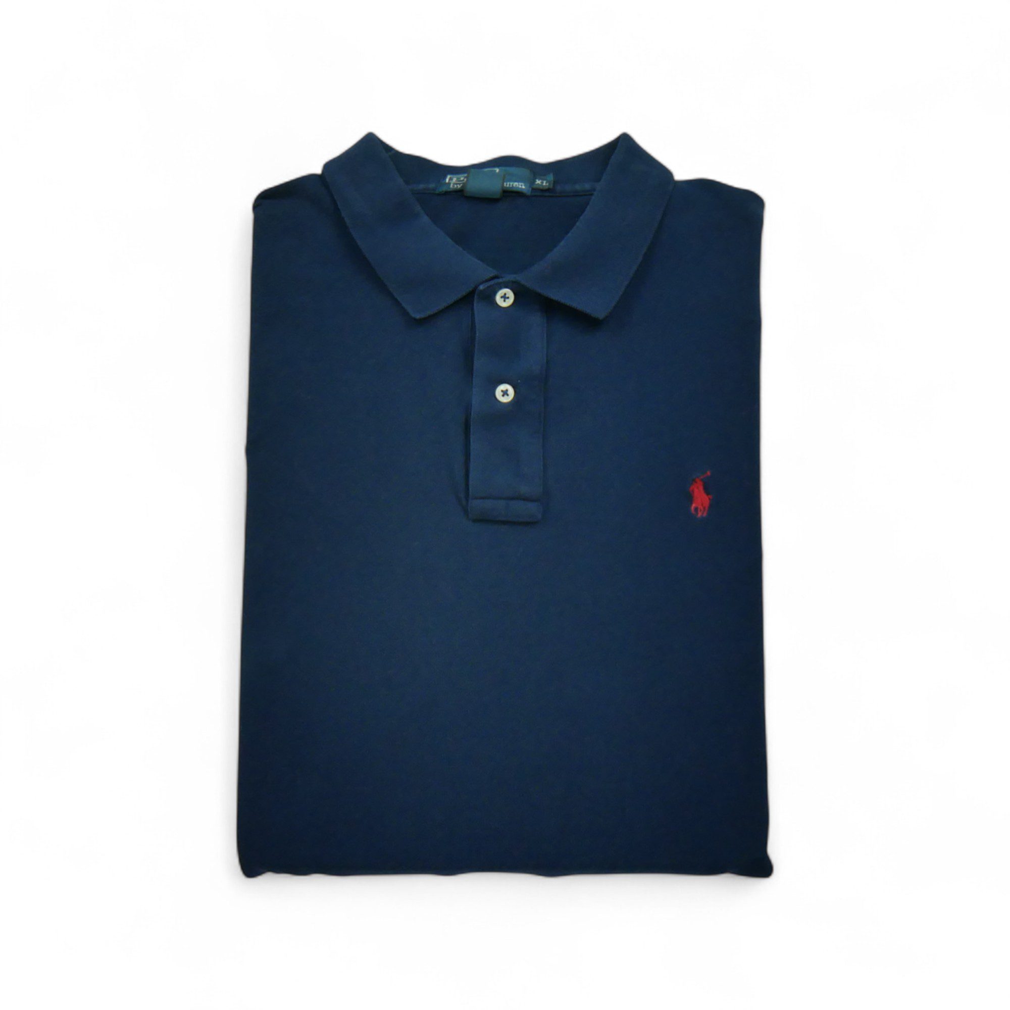 Polo manches longues Homme  Marine 1