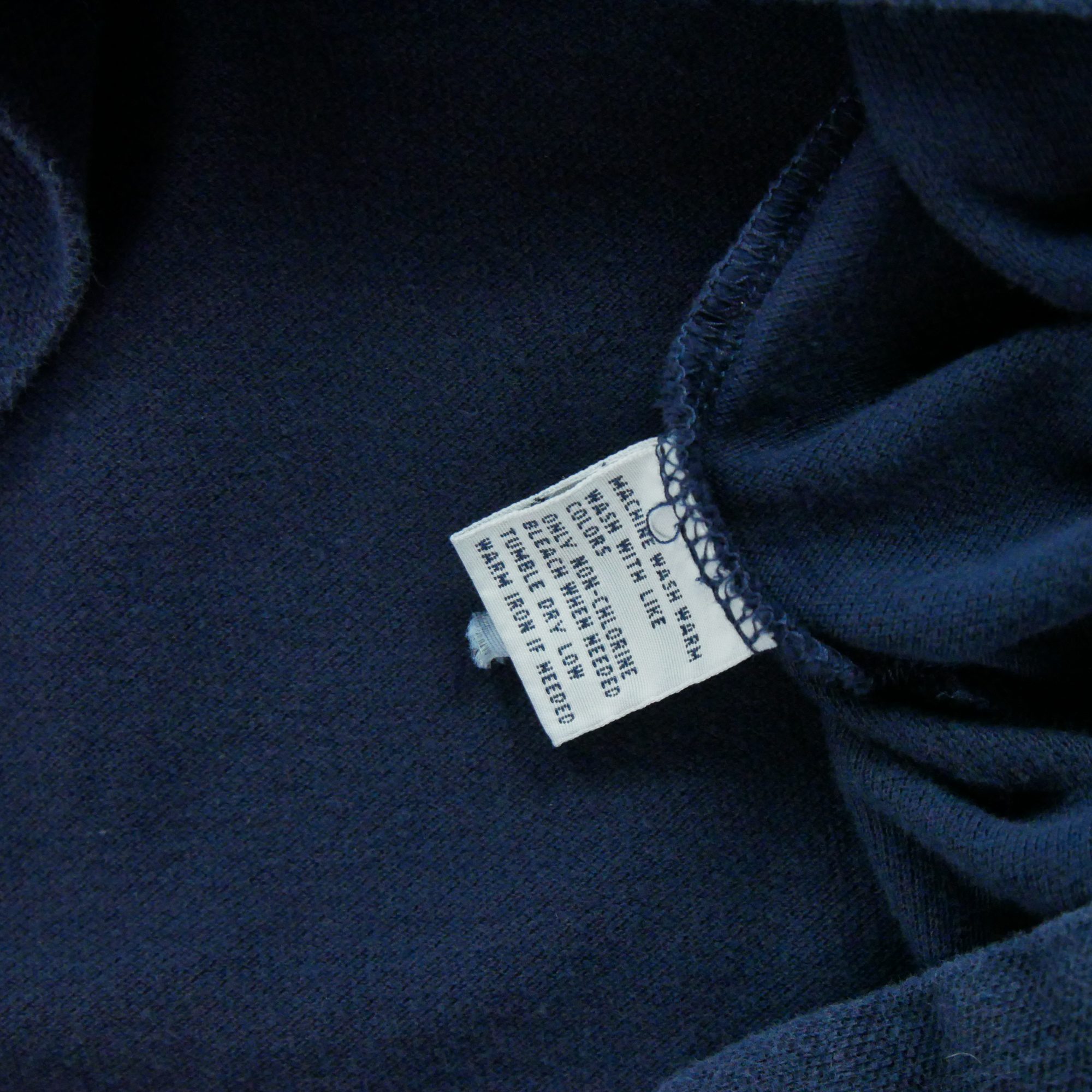 Polo manches longues Homme  Marine 8