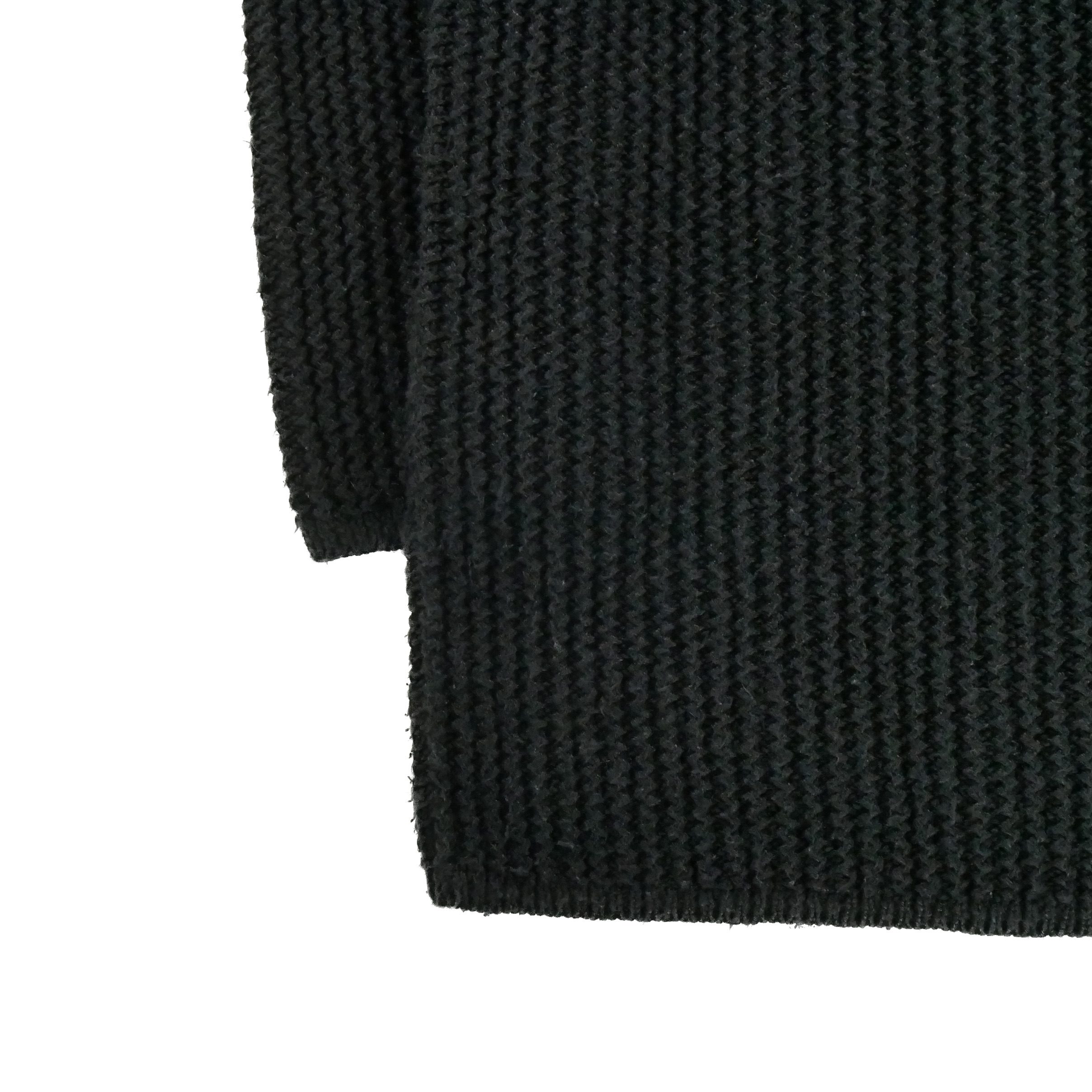 Pull Femme  en lin Noir 3