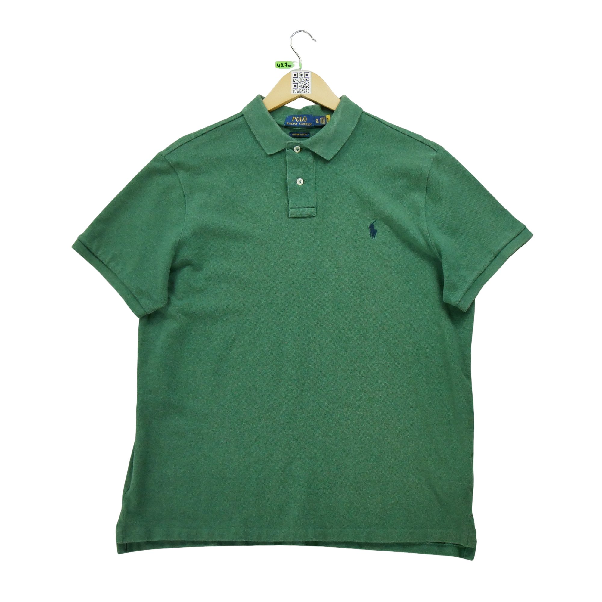 Polo manches courtes Homme  Vert 2