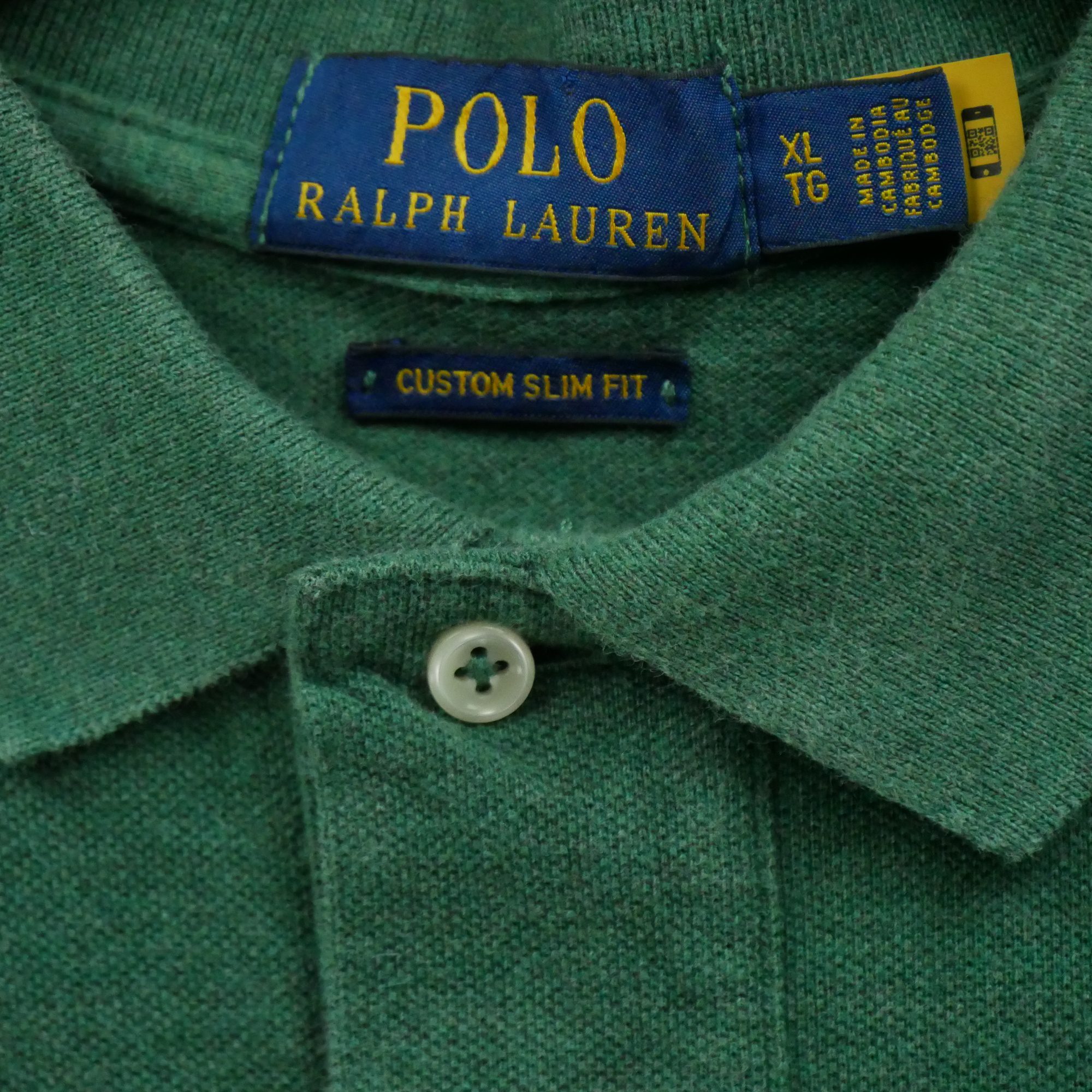 Polo manches courtes Homme  Vert 5