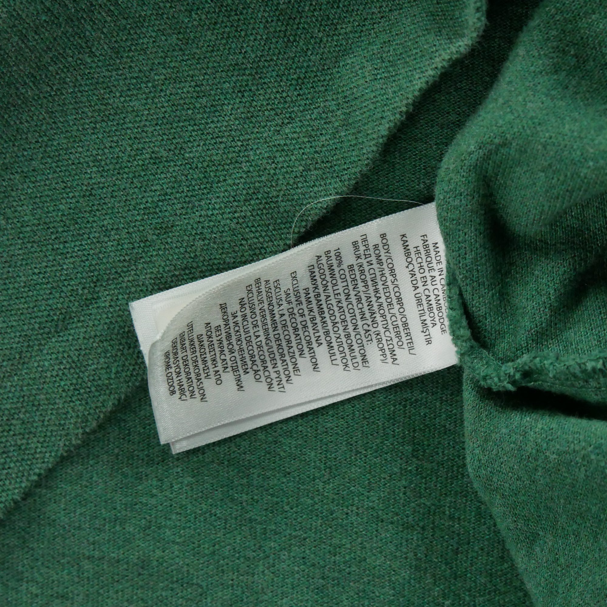 Polo manches courtes Homme  Vert 6