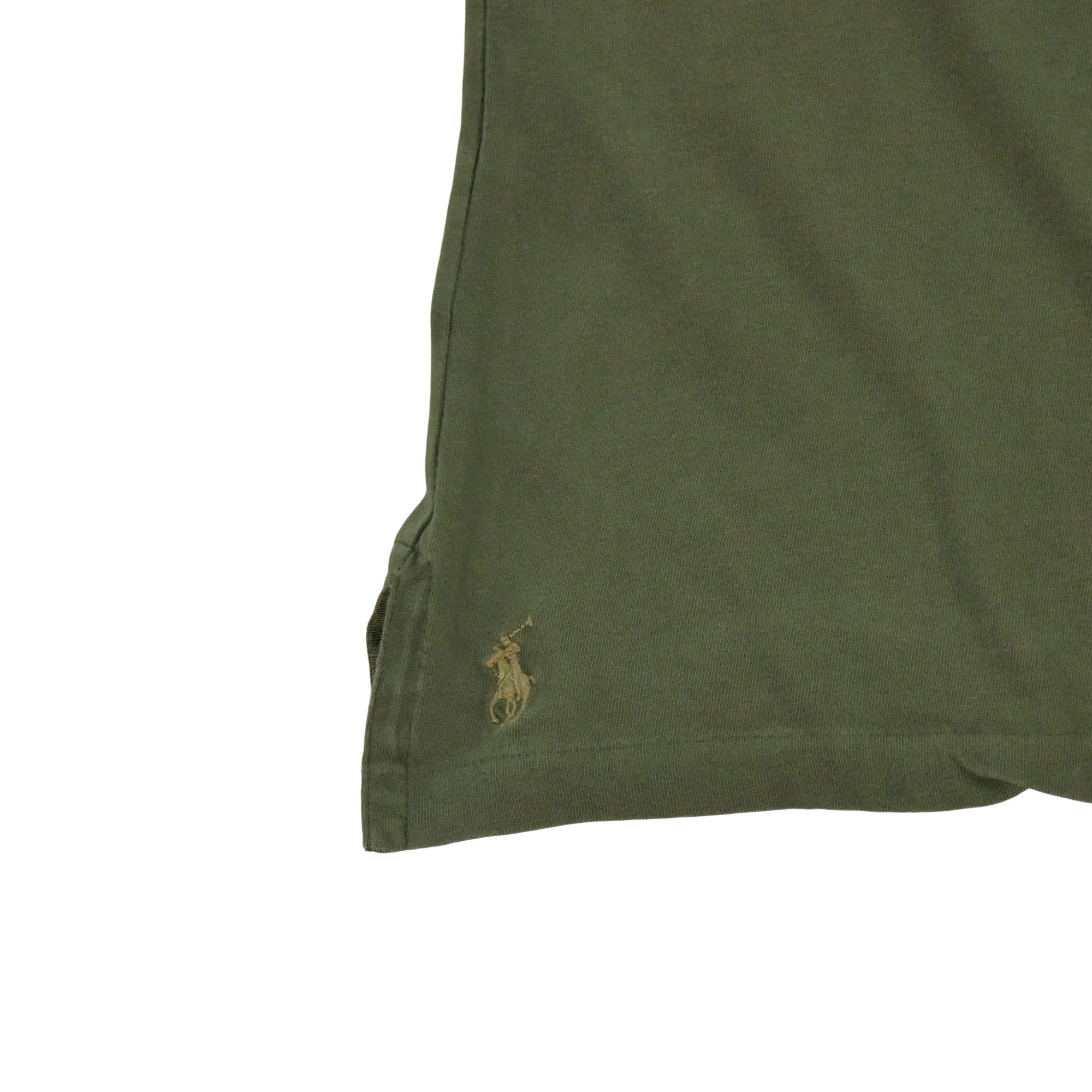 Polo manches courtes Homme  Kaki 4