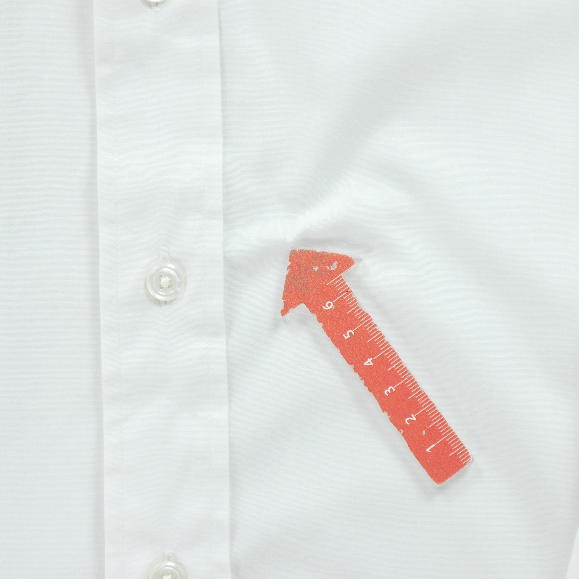 Chemise classique Homme uni Blanc 7