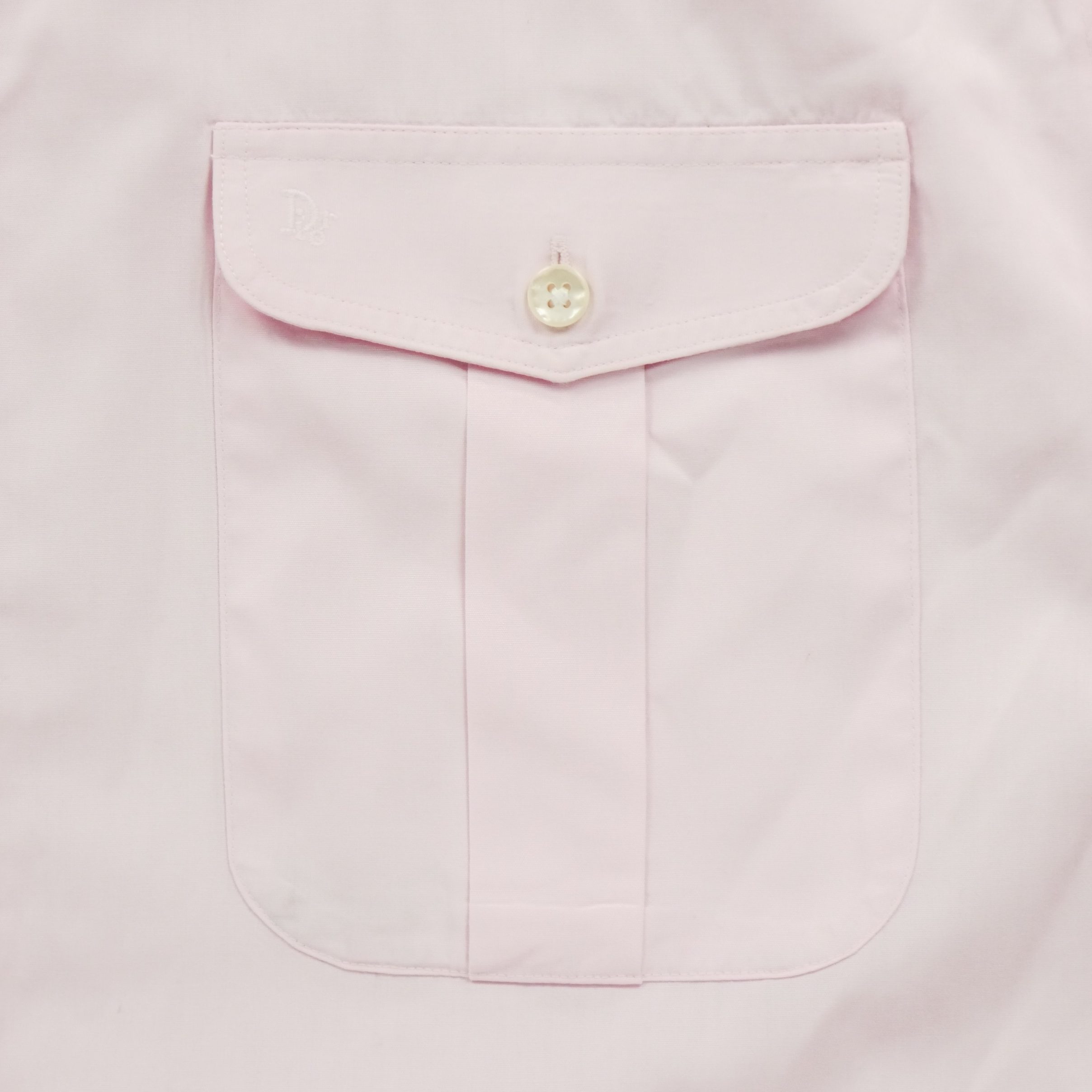 Chemise classiques Homme uni Rose 5