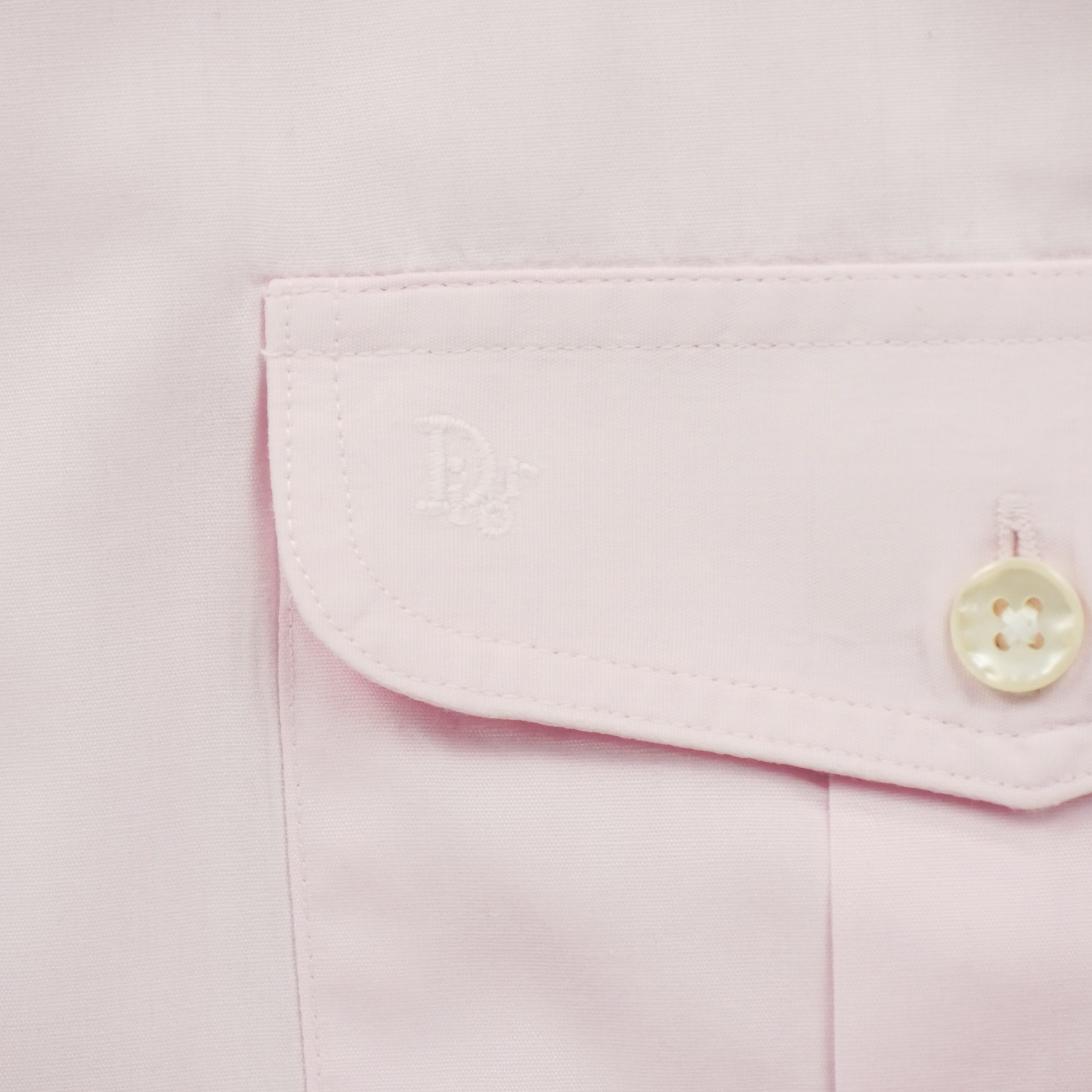 Chemise classiques Homme uni Rose 6