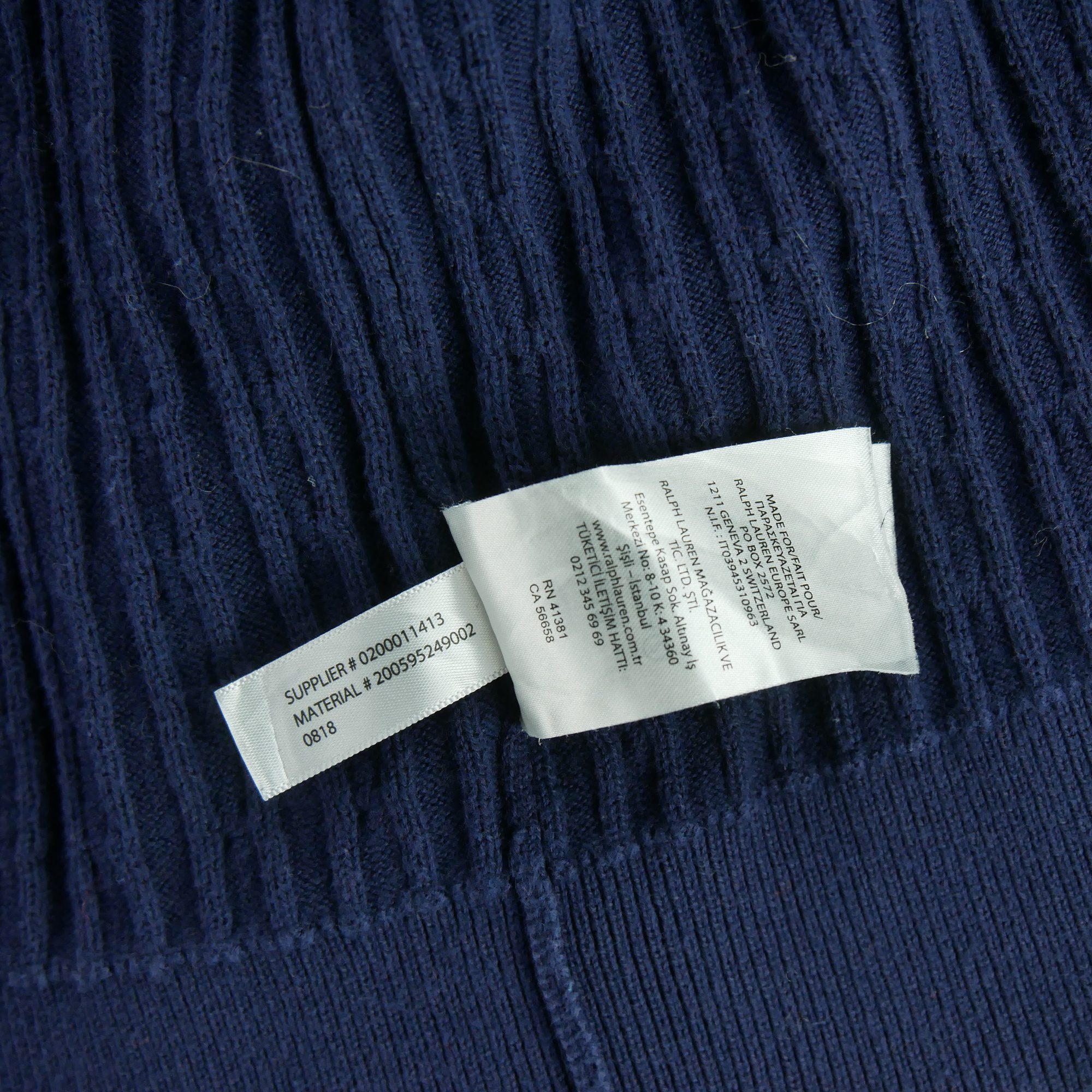 Pull Femme  full zip Marine 7