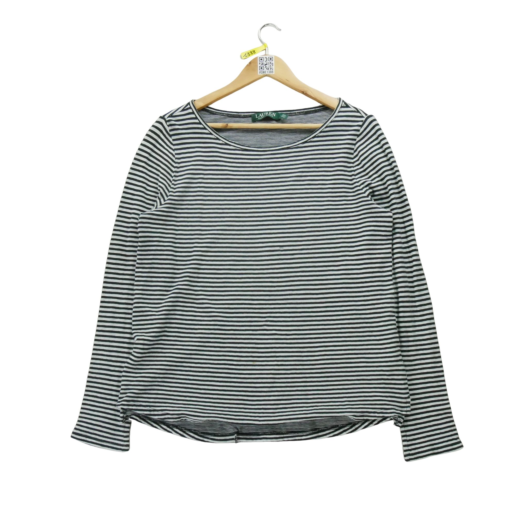 T-shirt manches longues Femme  Noir 1