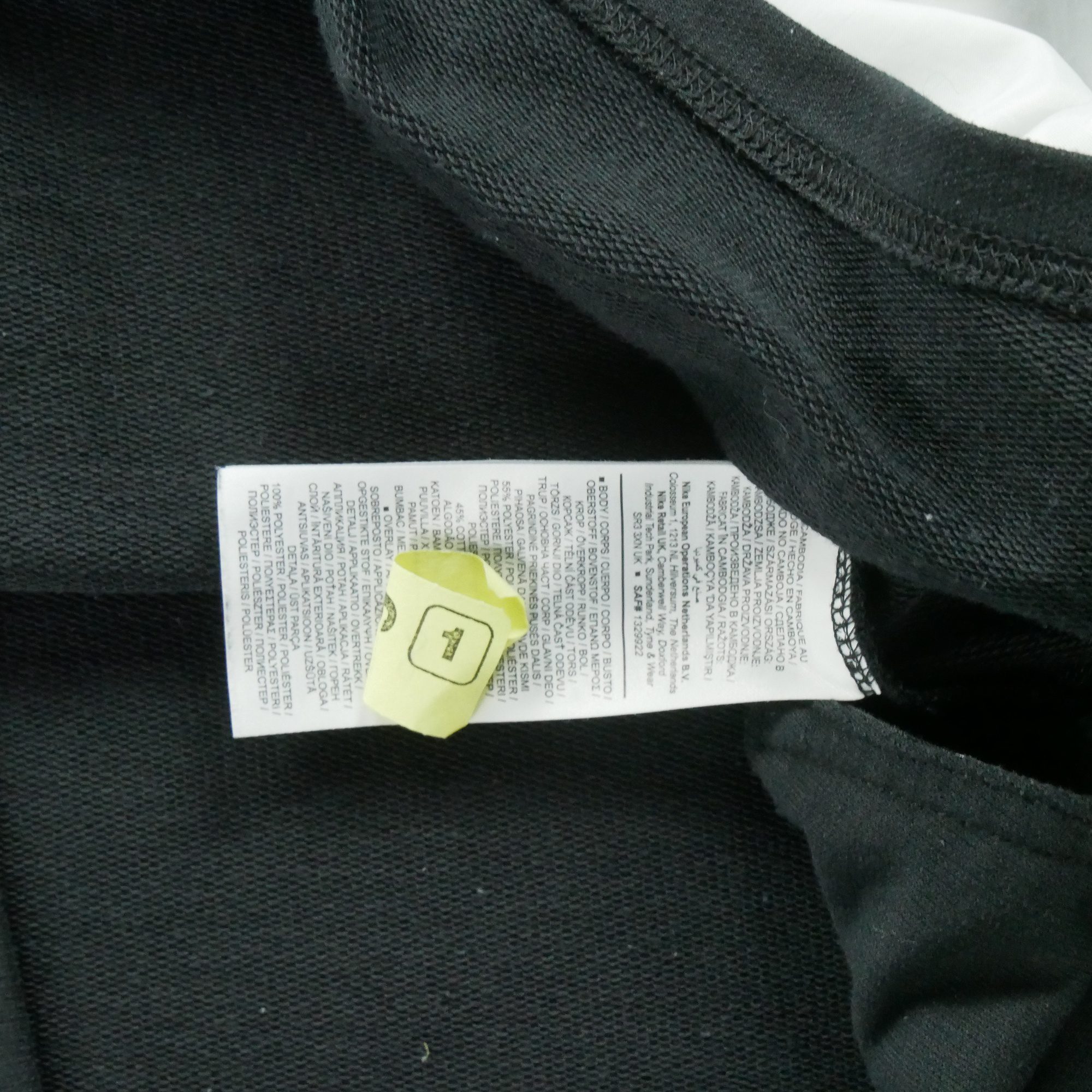 Sweat à capuche Homme  Dri-Fit Noir 7