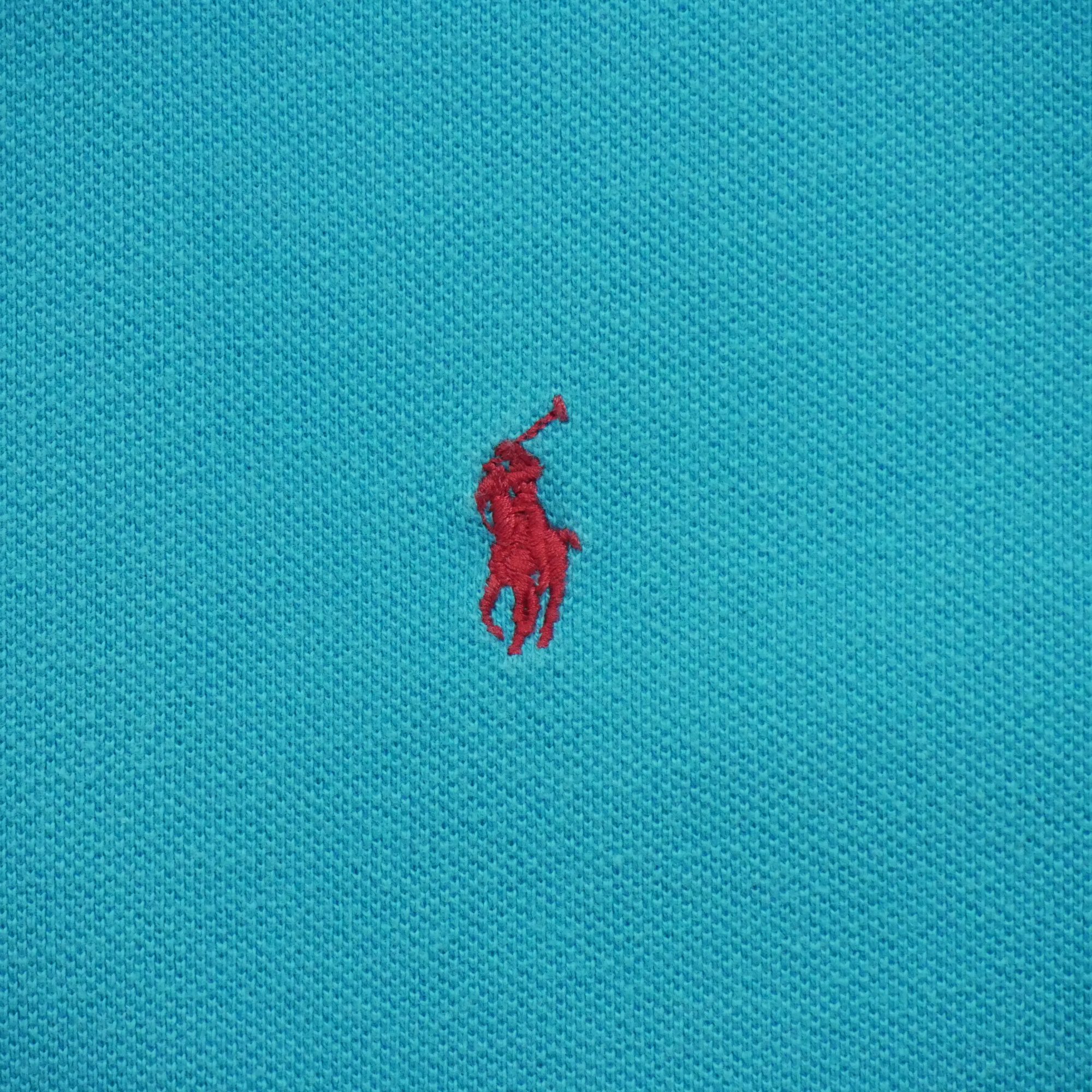Polo manches courtes Homme  Turquoise 5