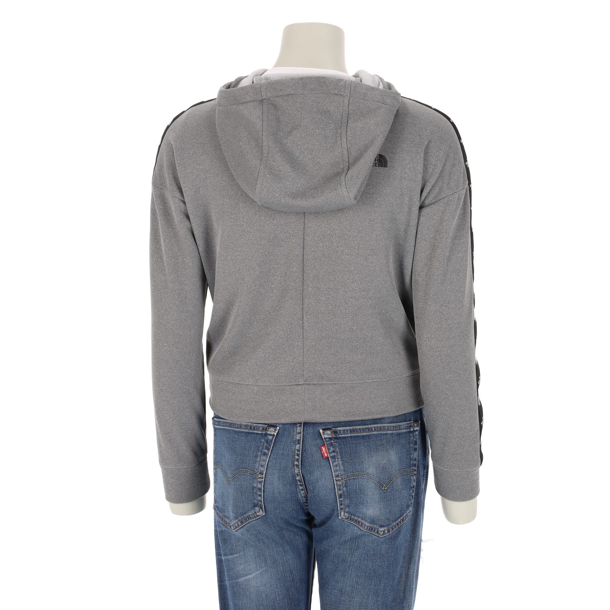 Sweat à capuche Femme  full-zip Gris 2