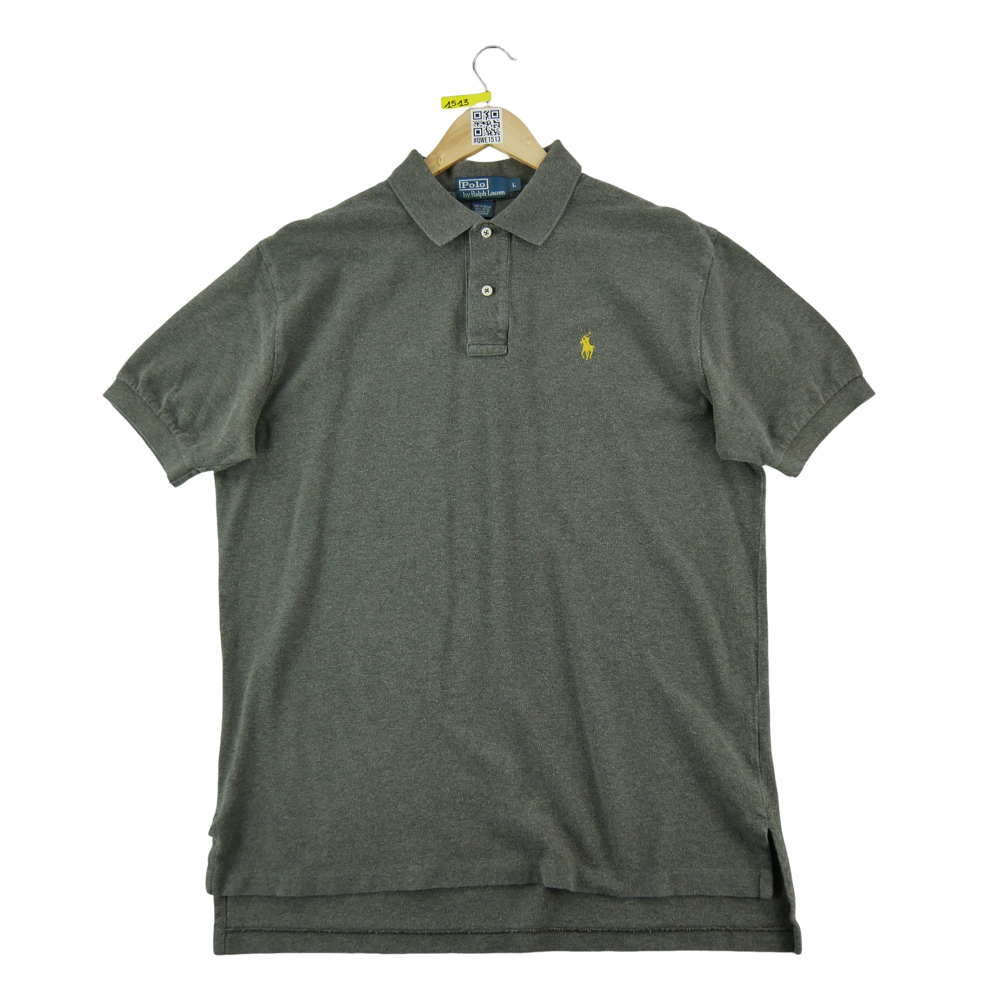 Polo manches courtes Homme  Gris 2