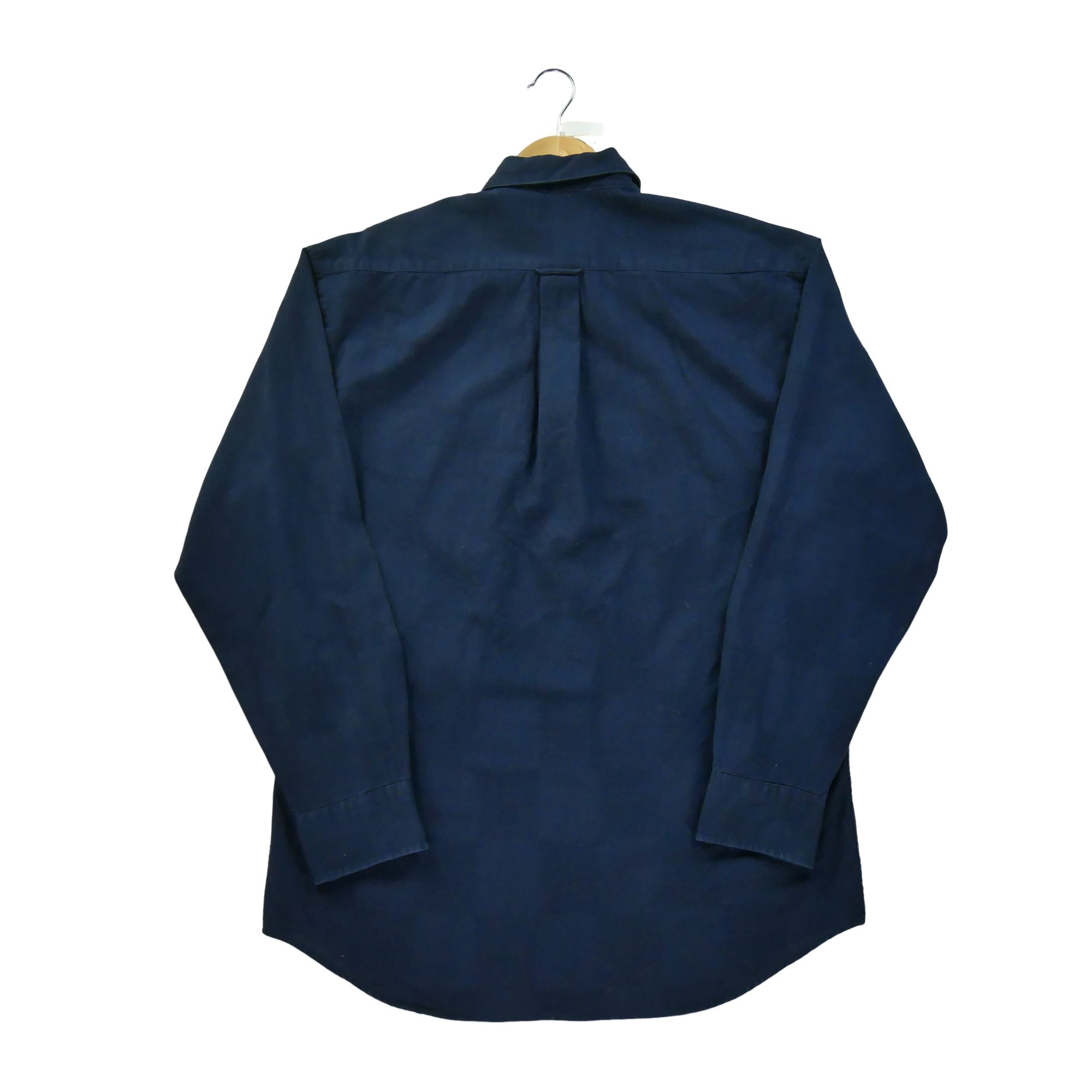 Chemise classique Homme uni Marine 3