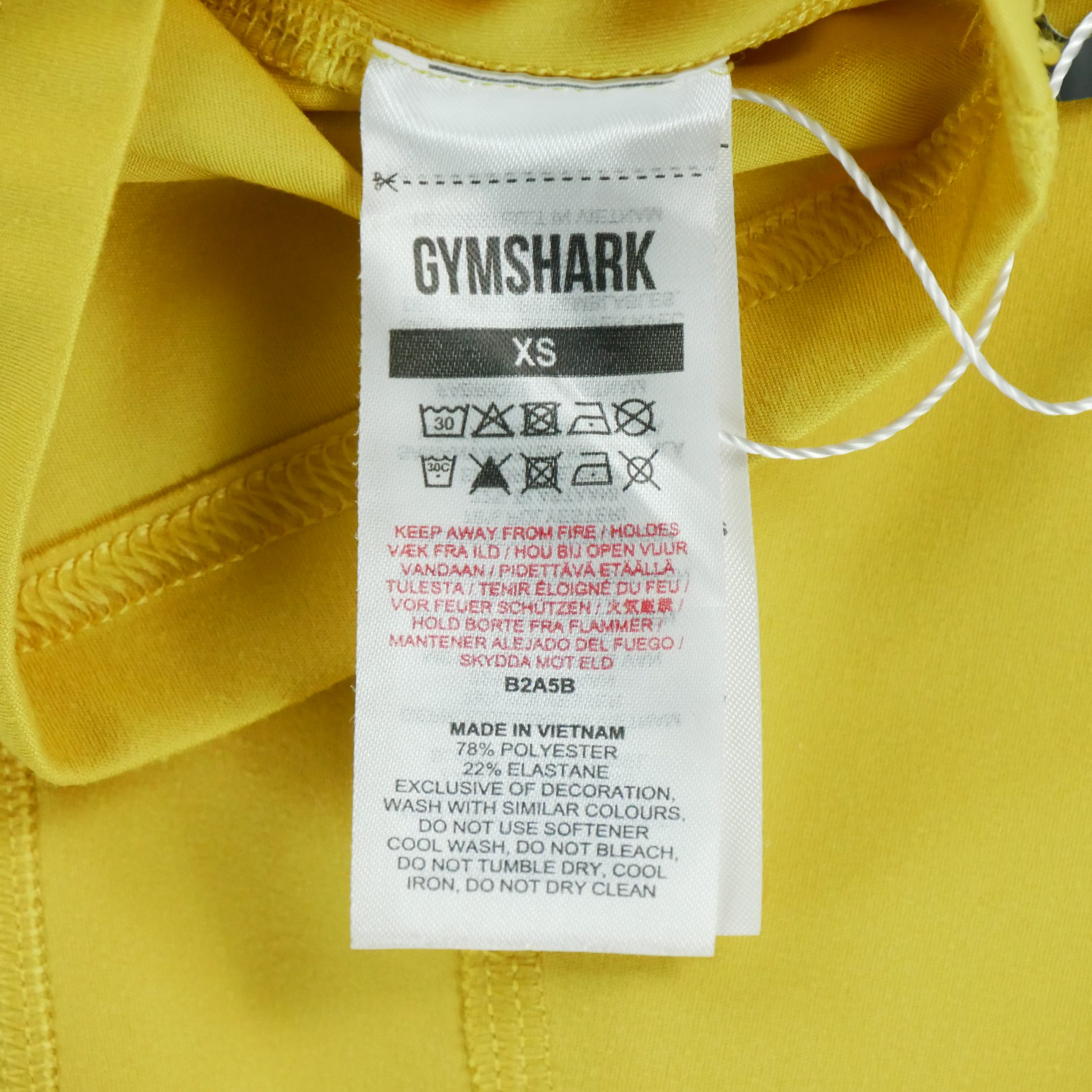 Short Femme  Training Cycling Jaune 4
