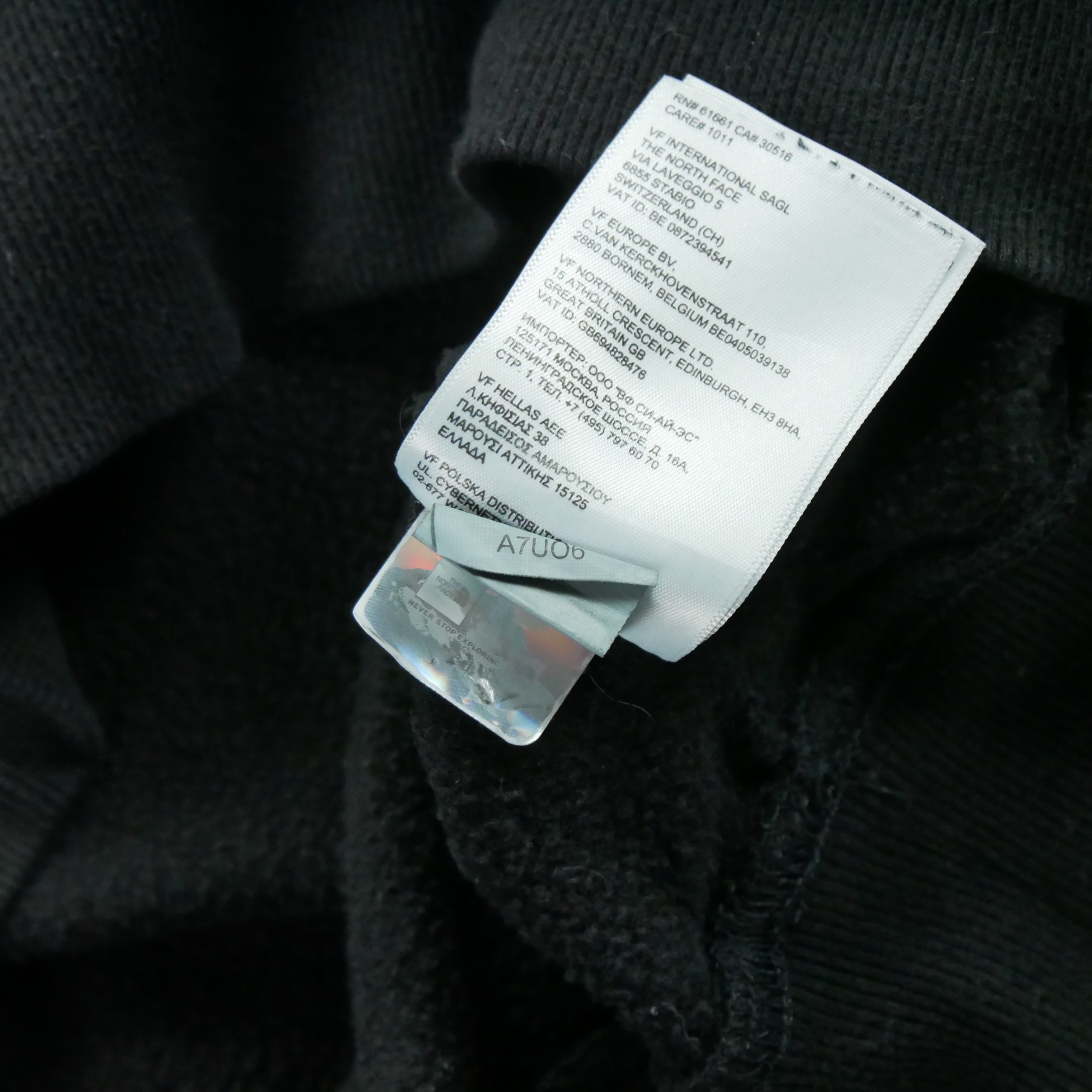 Sweat Homme  Pride TNF Noir 9