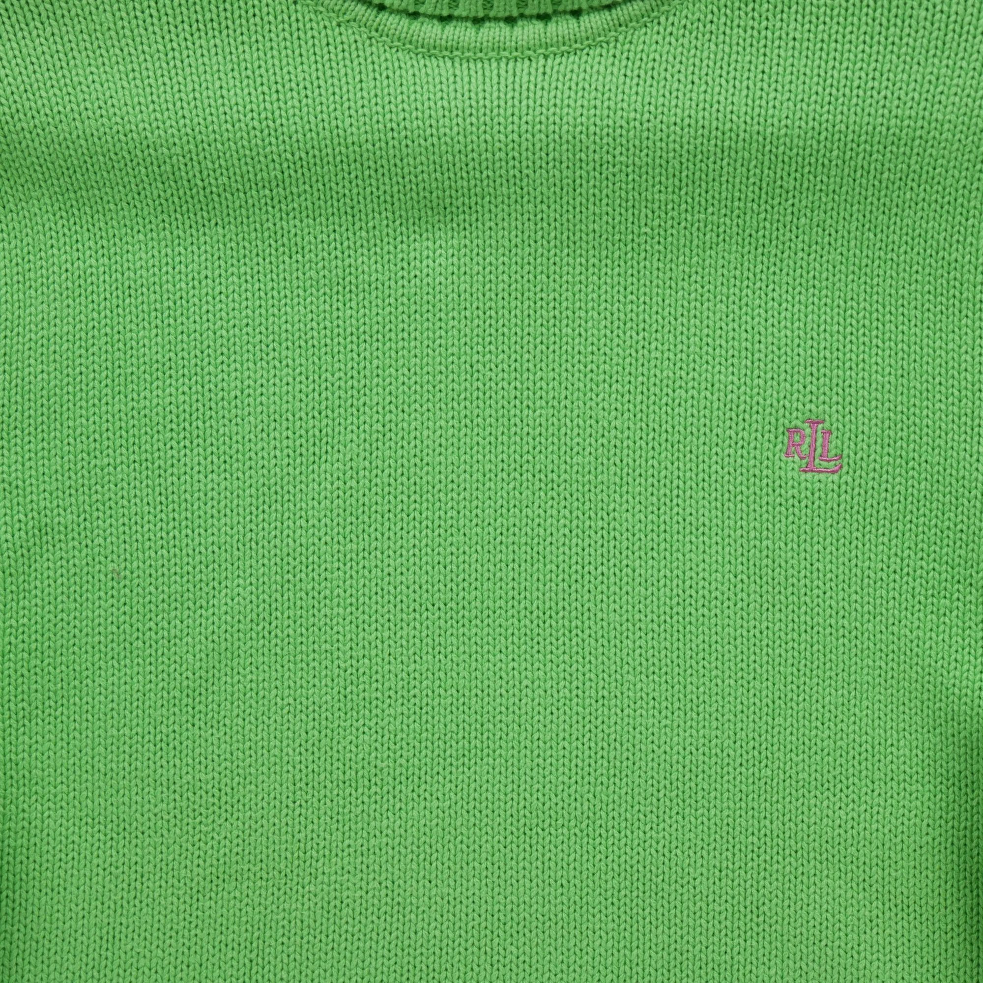 Pull Femme Col roulé Vert 3