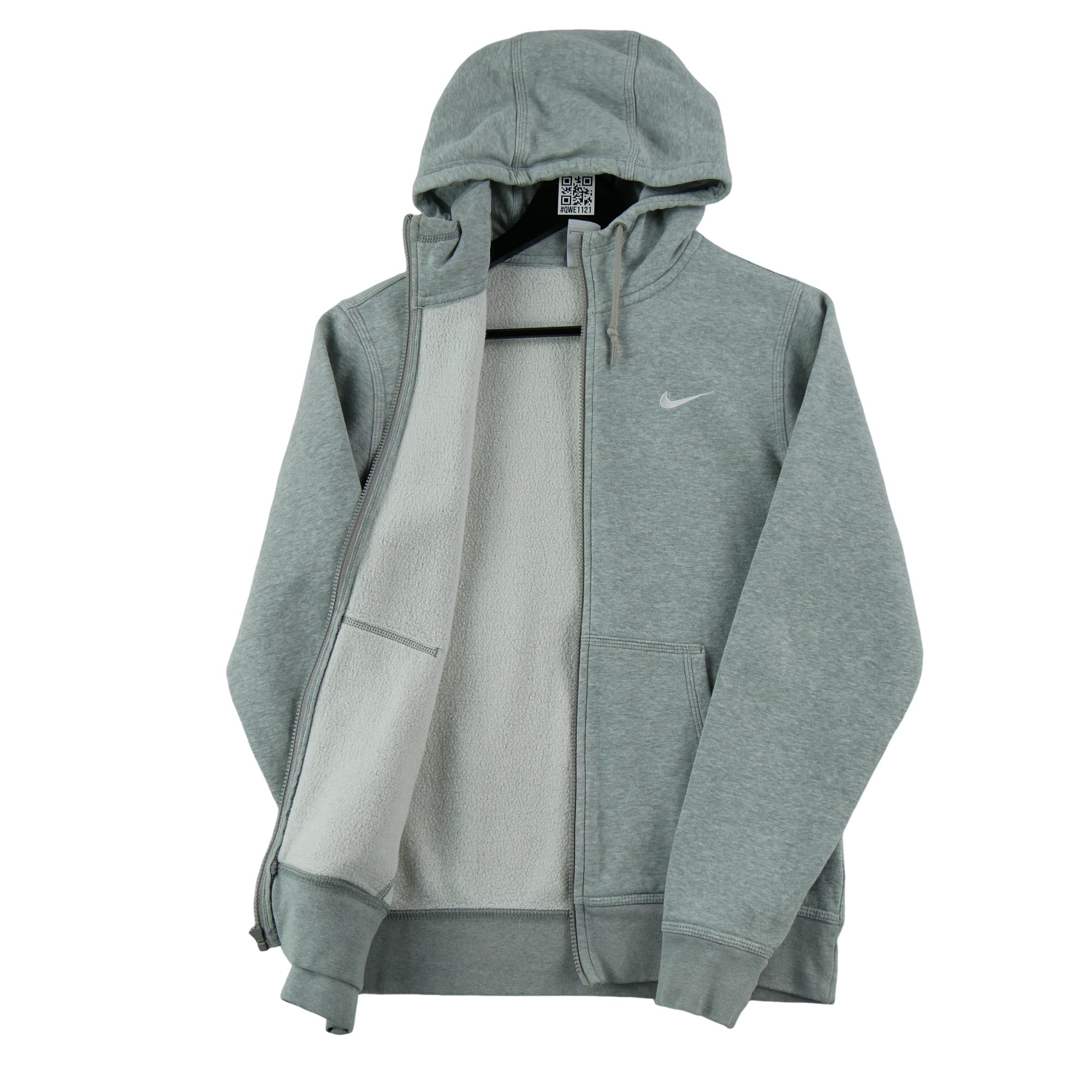 Sweat à capuche Homme  full zip Gris 3