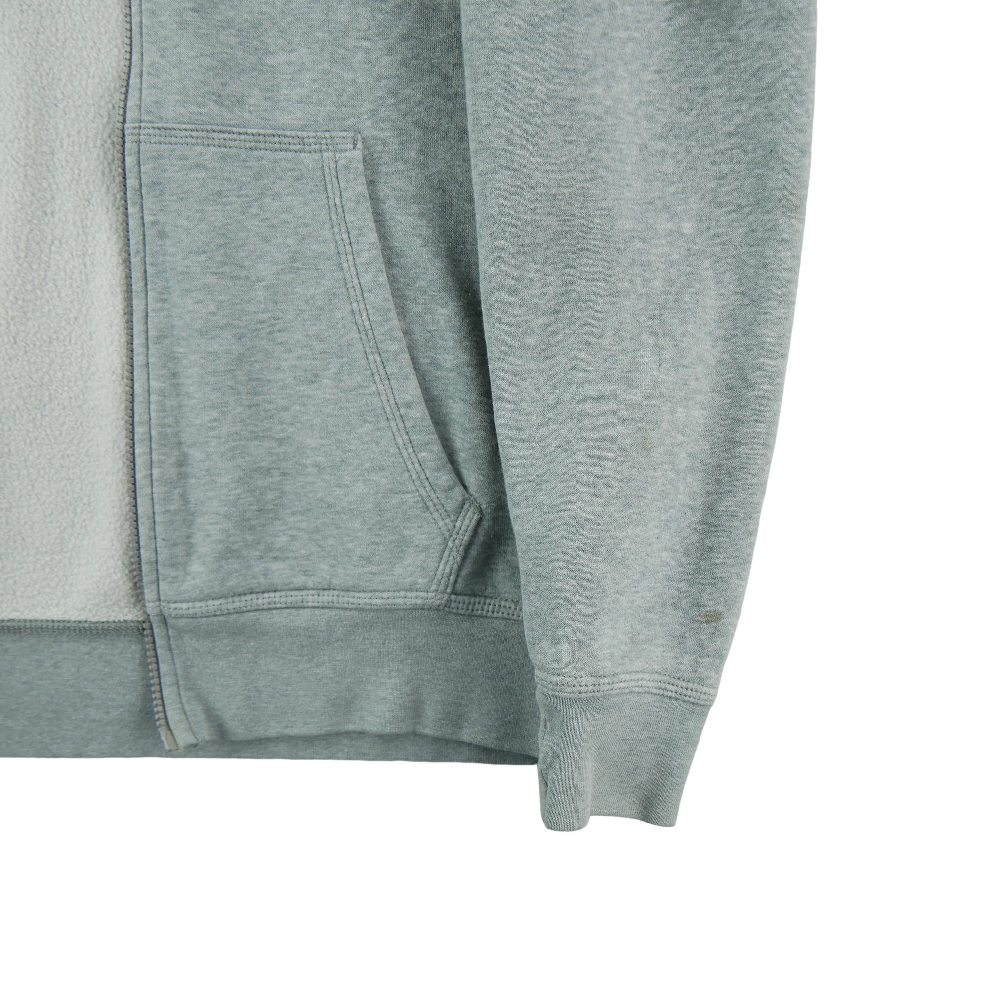 Sweat à capuche Homme  full zip Gris 4