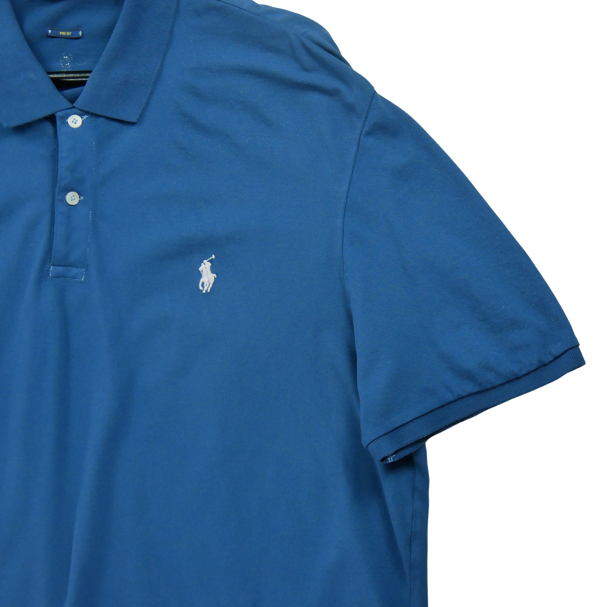 Polo manches courtes Homme  Bleu 4