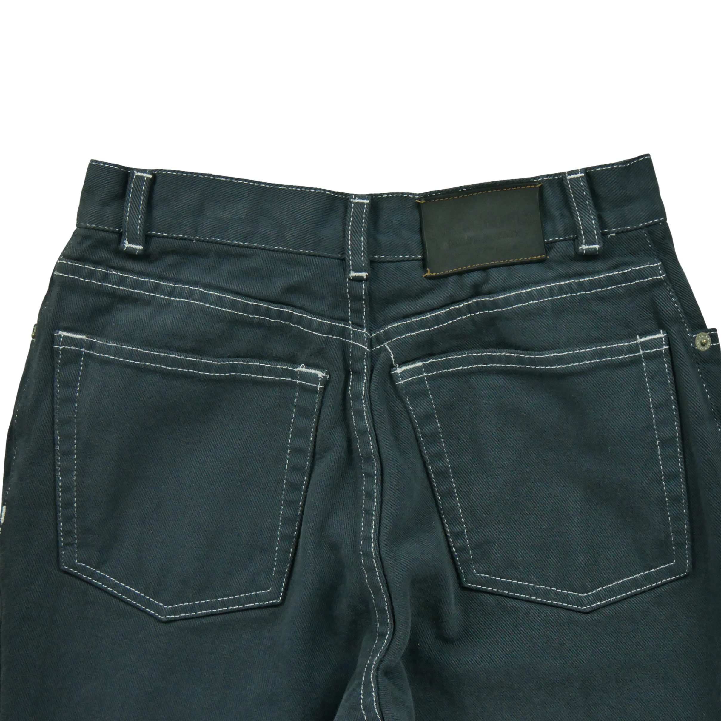 Jean Femme Coupe droite Gris 4